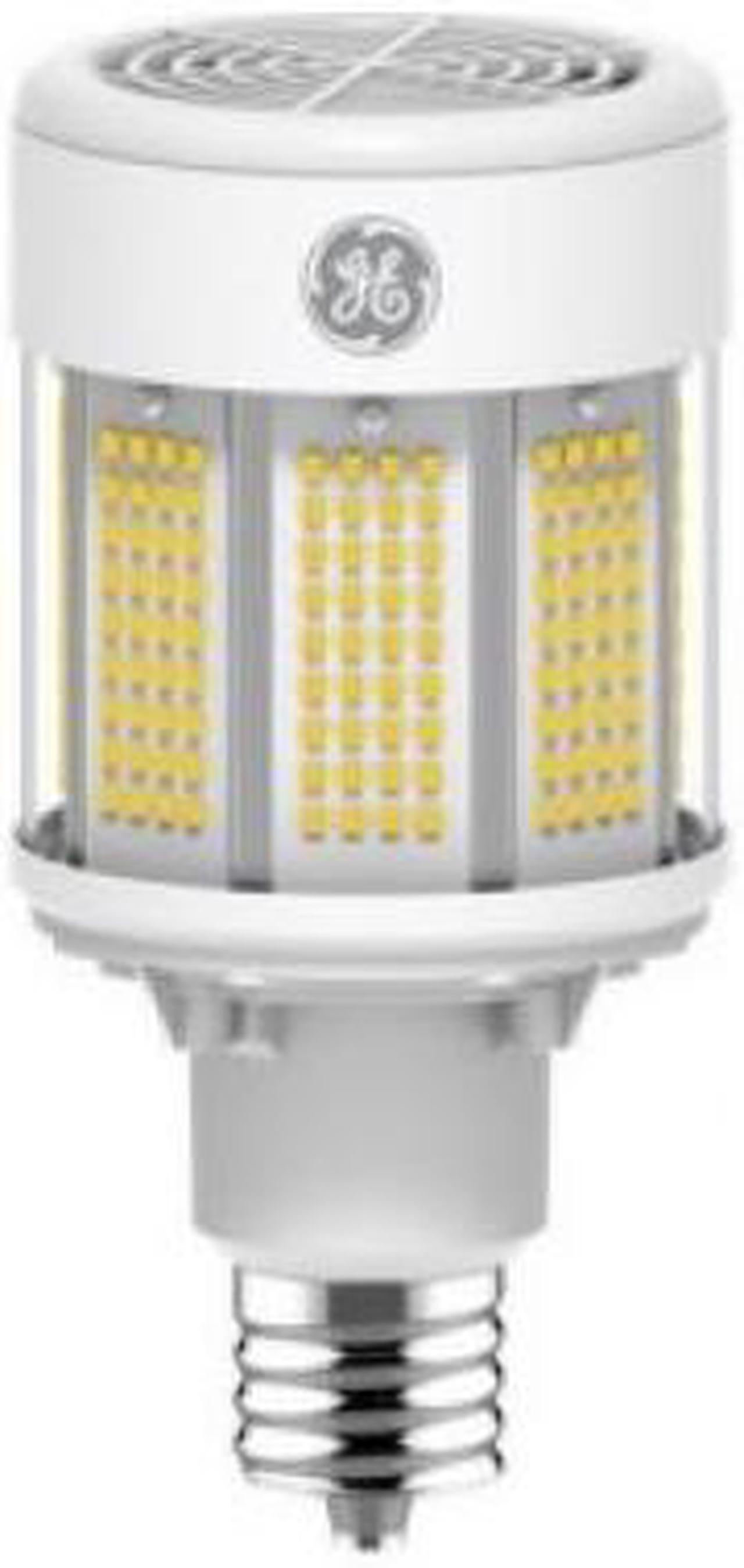 Main image of GE 93101234 LED150ED28/740/347/480 Omni Directional Flood HID Replacement LED Light Bulb EX39 Mogul, 150 watt