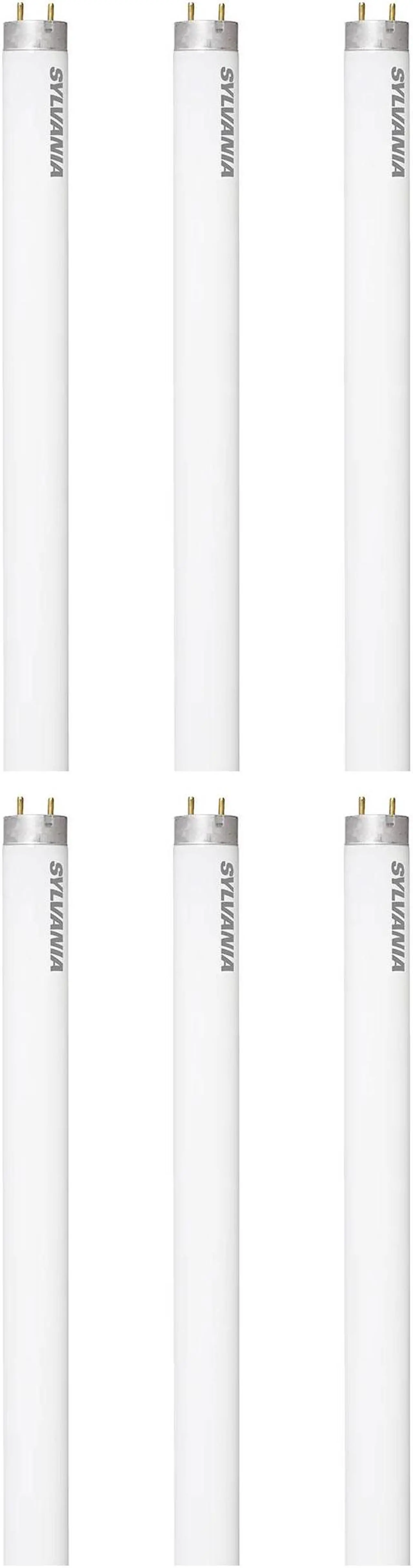 Main image of (case of 6 lamps) Sylvania 22511 F15T8/GRO/AQ/RP Fluorescent Plant Aquarium Terrarium Tube Light Bulb, 15 watts, 18 inch T8 Fluorescent Lamp