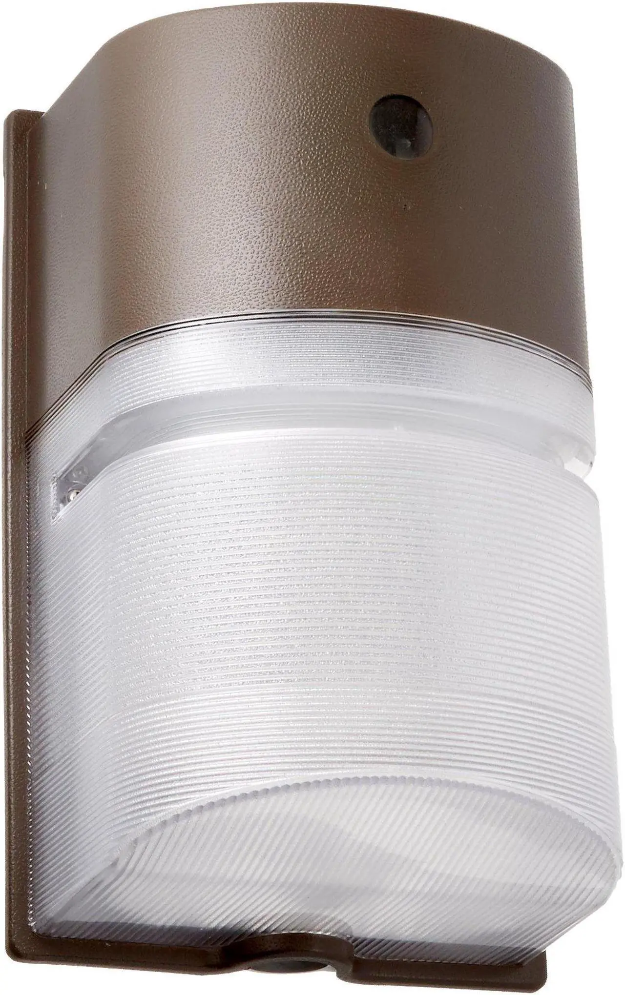 Main image of Hubbell Outdoor Lighting NRG250B Compact Perimeter Wallpack, dark bronze finish, 50 watt Pulse Start Metal Halide