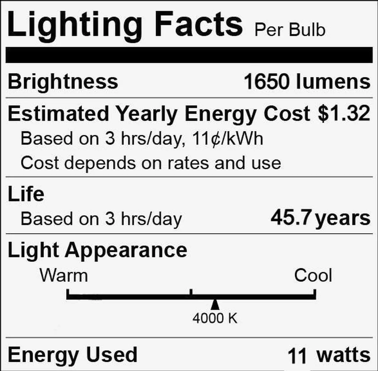 Alt view image 4 of 4 - GE Lighting LED Tube T8 Type B Ballast Bypass, 48 inch T8, 4000K Cool White, 11 watts, 1650 lumens, Ballast Bypass upgrade for 4ft T8 Fluorescent lamp, LED11BDT8/G4/840CT