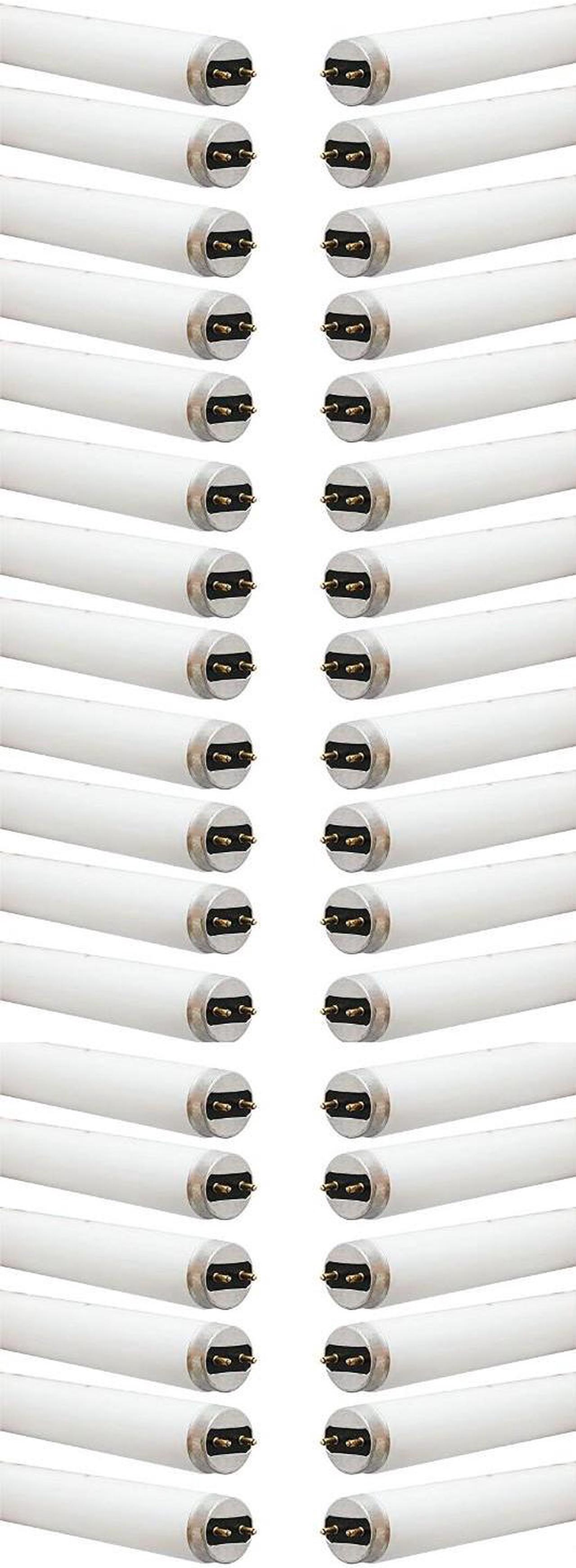 Alt view image 2 of 3 - (case of 36) Fluorescent Linear Lamp, T8, Cool White 4100K, 25 watts, 2400 lumens, 48 inch T8