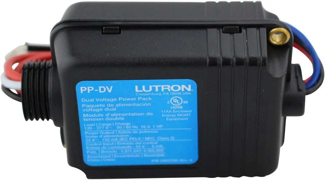 Main image of Lutron Series PP-DV, Occupancy Sensor Power Pack, 6.5 watts, 120-277V, 50/60 Hz
