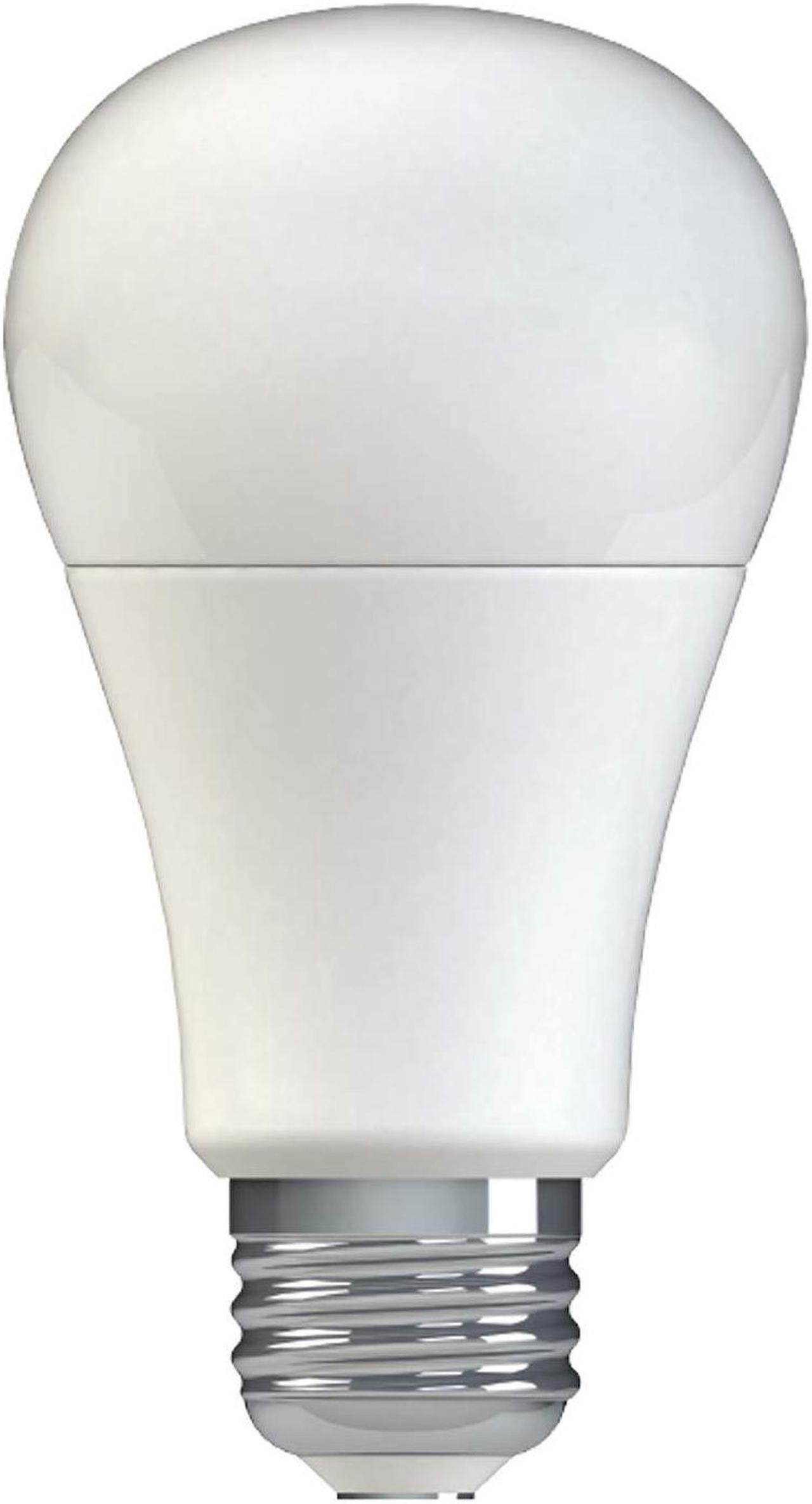 Alt view image 2 of 4 - (2 bulbs) GE Lighting 21173 General Purpose Classic Shape A19 LED 11watt light bulb (75-Watt Replacement), 1050-Lumen Medium Base, 2-Pack, Frosted Daylight