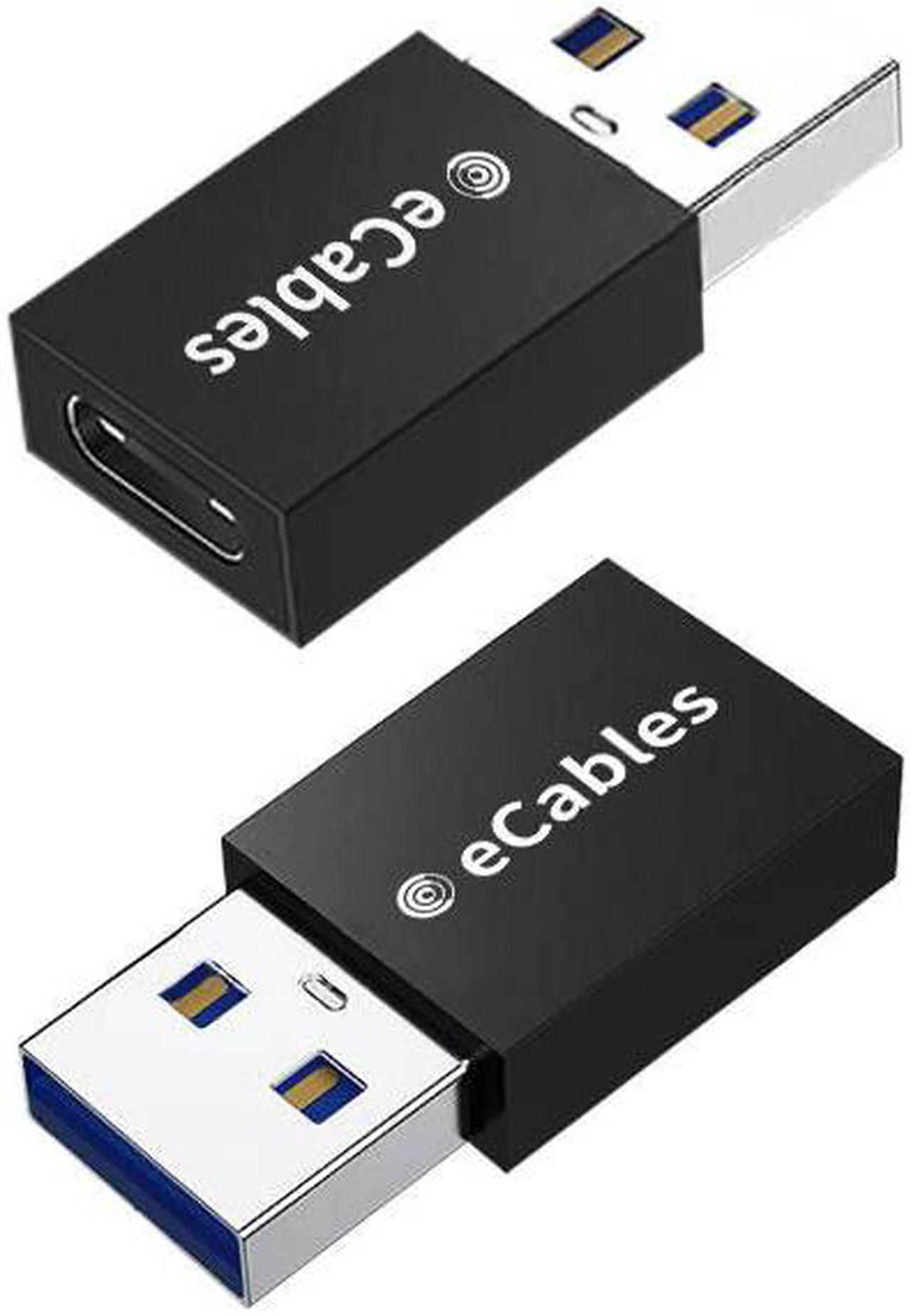 Alt view image 6 of 7 - eCables USB-C Female to USB-A Male Adapter
