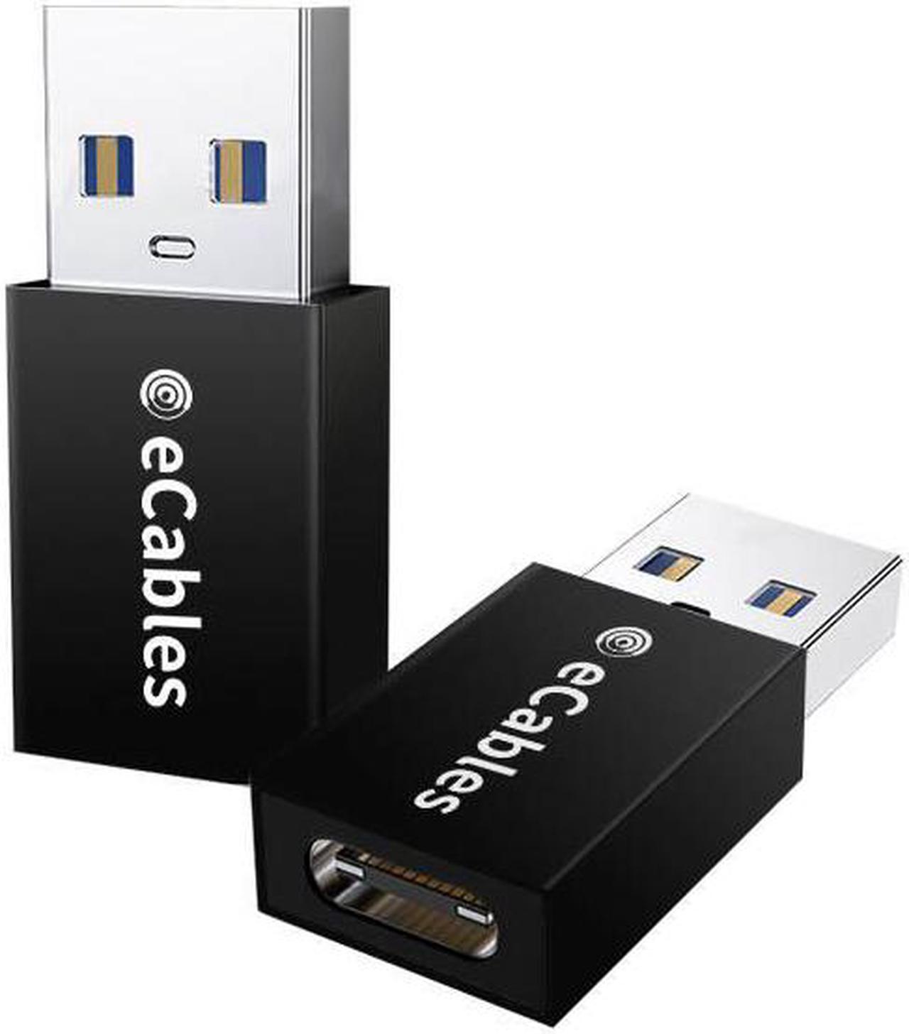 Alt view image 7 of 7 - eCables USB-C Female to USB-A Male Adapter