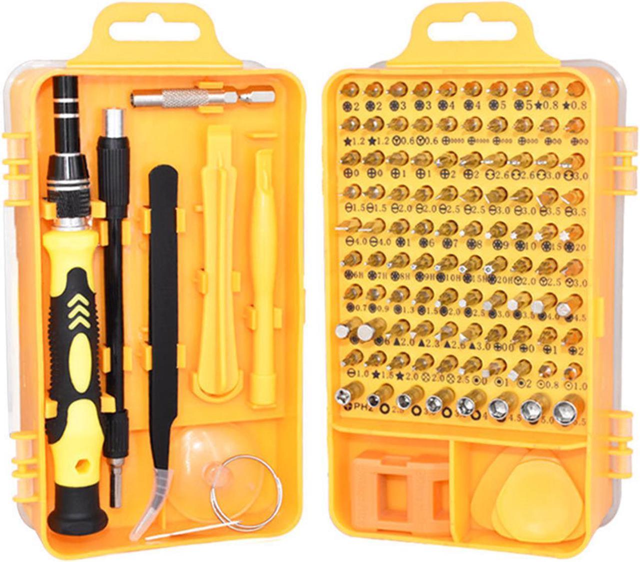 115 in 1 Screwdriver Set Vanadium Steel Tools for Home Cellphone Computer Electronic Products Door Handle Repair Kit With Extension Bar