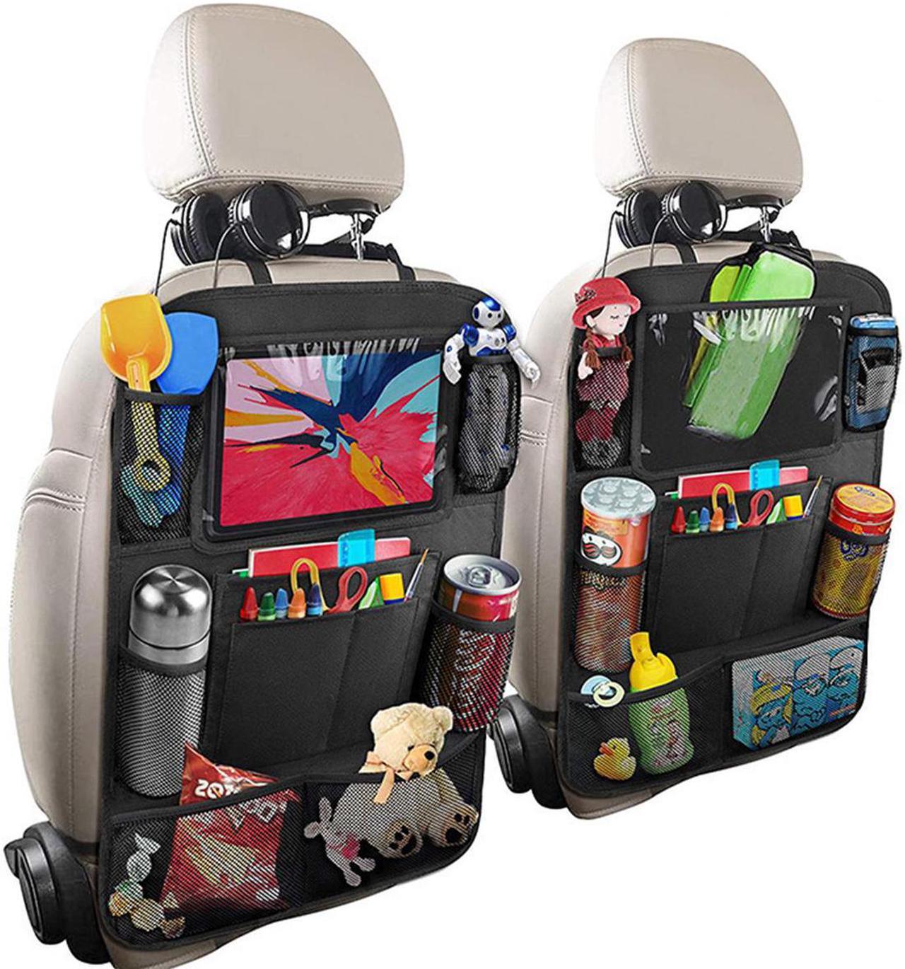 1Pc Multifunctional Foldable Storage Bag Car Seat Back Organizer Waterproof Travel Cargo Organizer