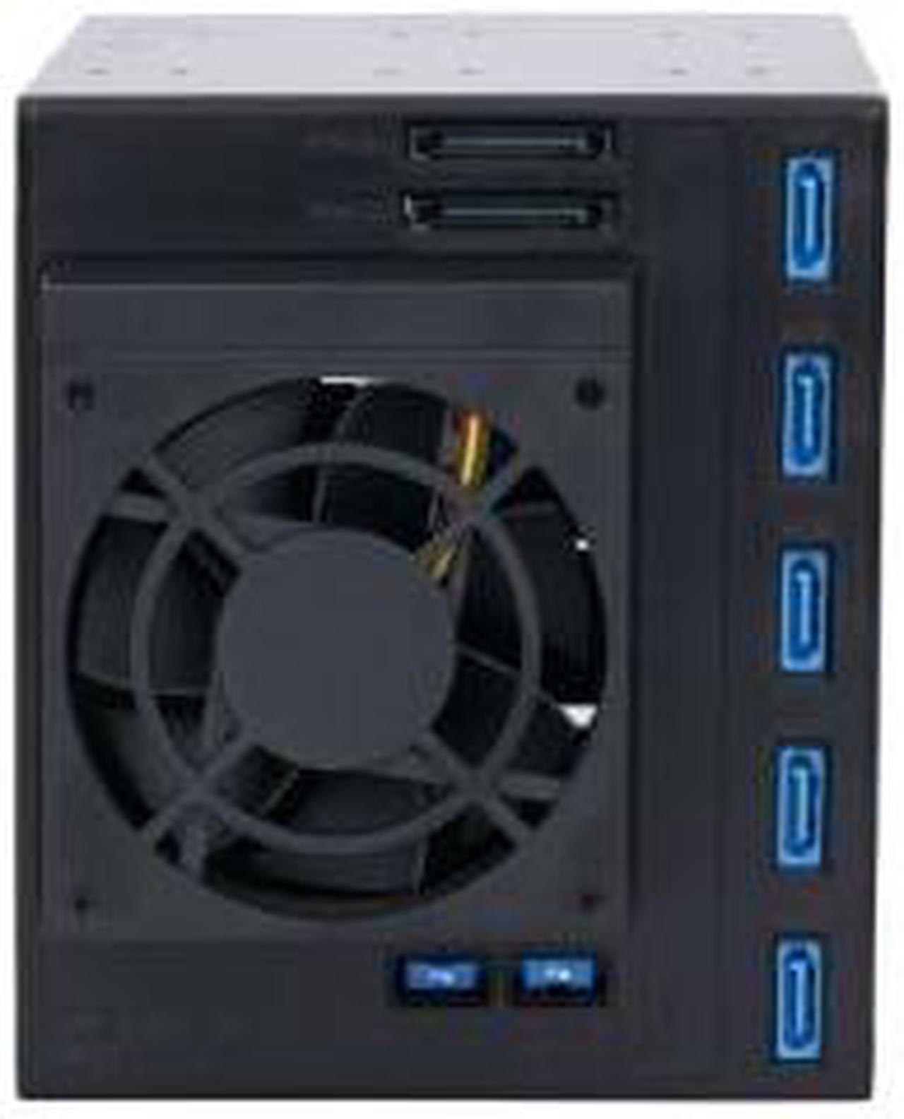 Alt view image 2 of 3 - Athena Power BP-TLA3051SAS12 Trayless Backplane: 5 x 3.5" SATA/SAS HDDs, 12Gbps, All-Aluminum, Metal Keylocks, 8cm Cooling Fan, LED Indicators, Tool-Free Swaps, High-Performance Storage Solution