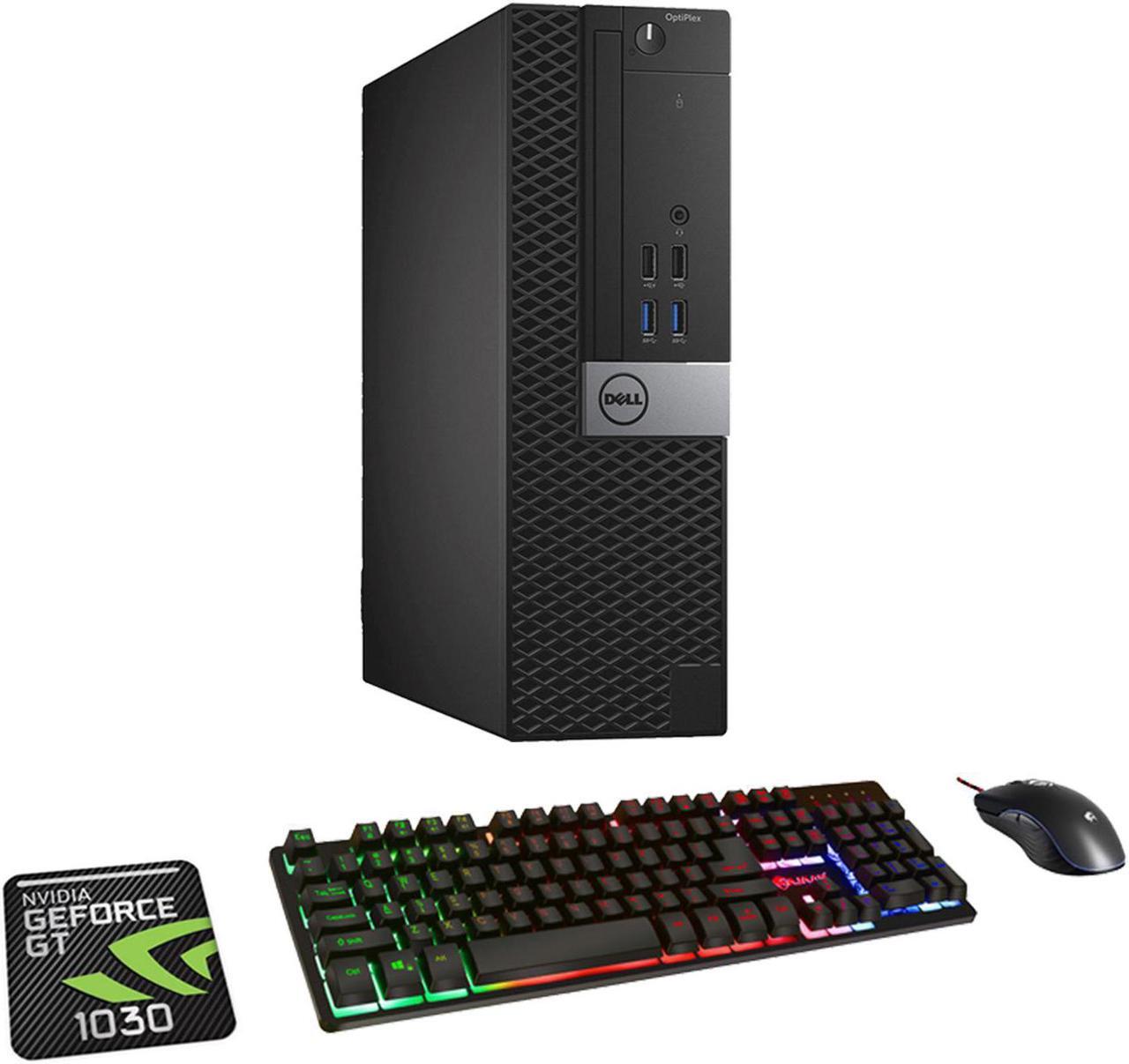 Main image of Dell OptiPlex 5040 SFF Computer Desktop i5 6500 3.2Ghz 16GB DDR3 RAM 1TB SSD NVIDIA GeForce GT 1030 2GB Win 10 Pro WIFI with Gaming PC Keyboard & Mouse HAJAAN HC510 HDMI