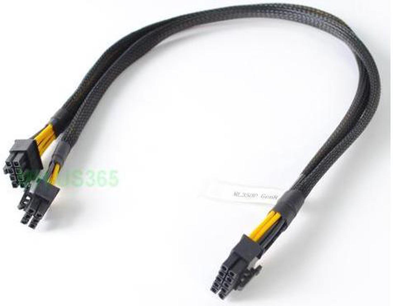 10Pin To 6Pin + 8Pin Hard Drive Backplane Power Cable For Hp Ml350 G8 50Cm