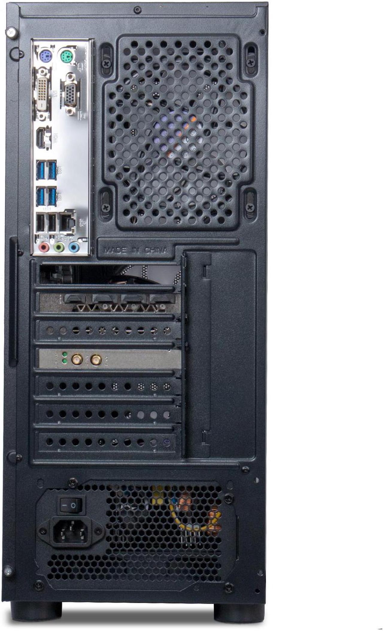 Alt view image 7 of 7 - MXZ Gaming PC Computer AMD Ryzen 5 5500 3.6GHz, RTX 3060 12GB, B450M,16GB(8G*2) DDR4 3200,NVME 1T SSD, 6RGB Fans, WIFI & Win 11 Pro Ready, Gamer Desktop Computer (R5 5500/RTX 3060)