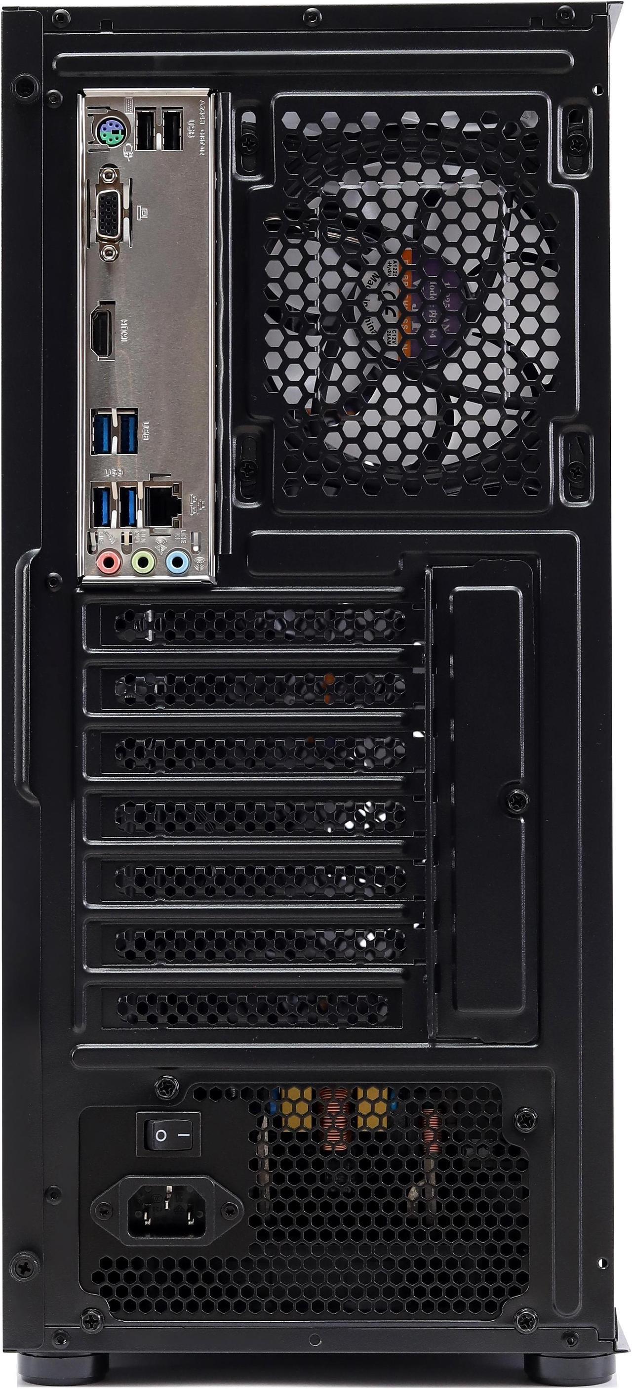 Alt view image 5 of 7 - MXZ Gaming PC Desktop Computer, AMD Ryzen 5 5600GT 3.6GHz, AMD Radeon RX Vega 7 Graphics,16GB DDR4, NVME 1TB SSD, 6RGB Fans, Win 11 Pro Ready, Gamer Desktop Computer (R5 5600GT)