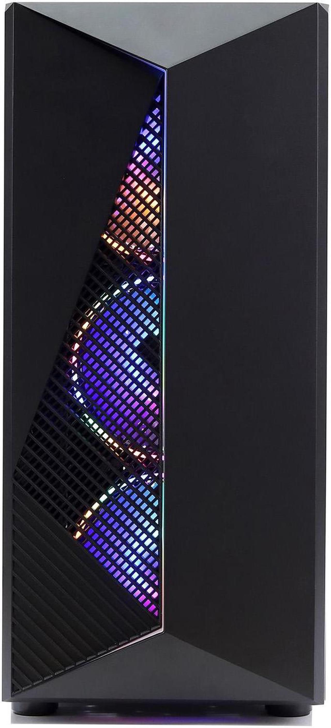 Alt view image 4 of 7 - MXZ Gaming PC Desktop Computer, AMD Ryzen 5 5600GT 3.6GHz, AMD Radeon RX Vega 7 Graphics,16GB DDR4, NVME 1TB SSD, 6RGB Fans, Win 11 Pro Ready, Gamer Desktop Computer (R5 5600GT)