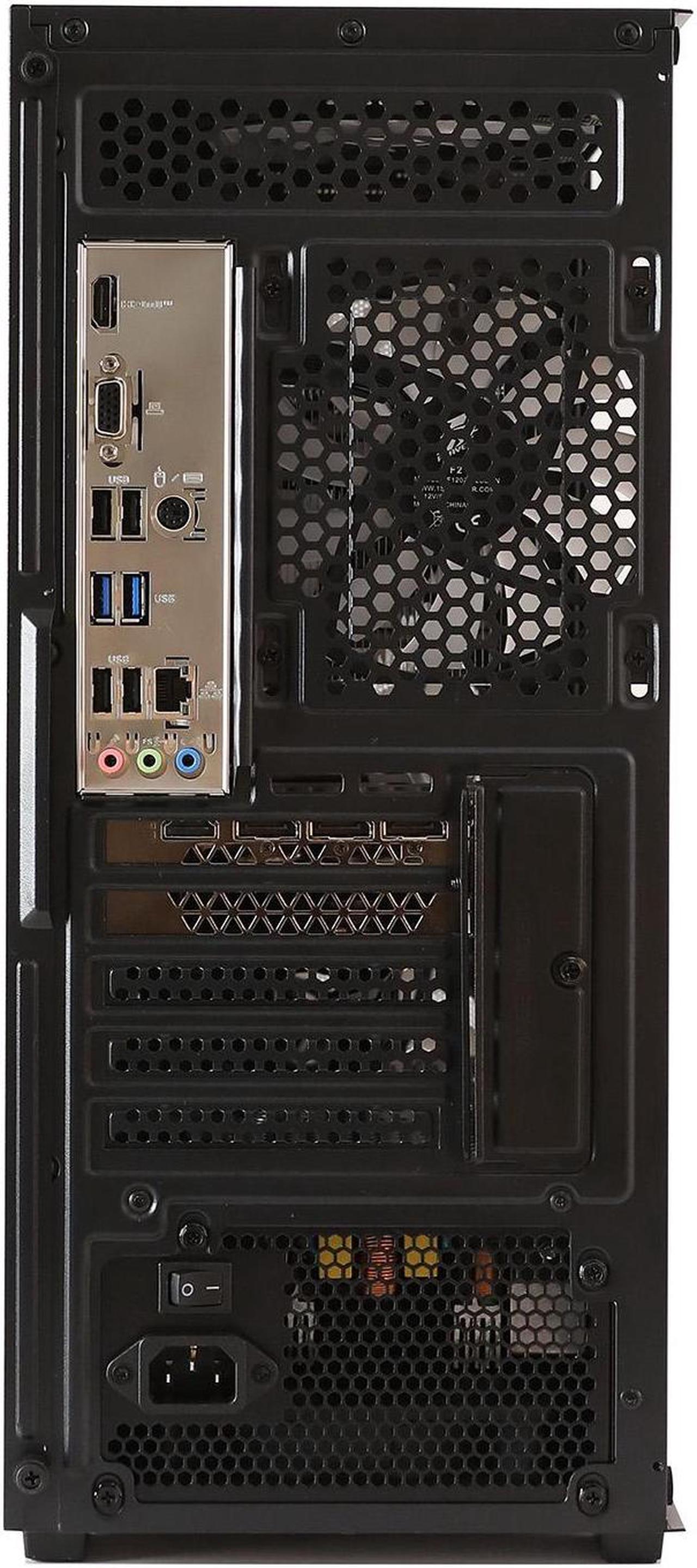Alt view image 6 of 7 - MXZ Gaming PC Computer Intel Core i5 14400F 3.6GHz, GeForce RTX 4060 16GB DDR4, NVME 500GB, 5 RGB Fans, Windows 11 Pro Ready to use, Gamer Desktop Computer (I5 14400F| RTX 4060)