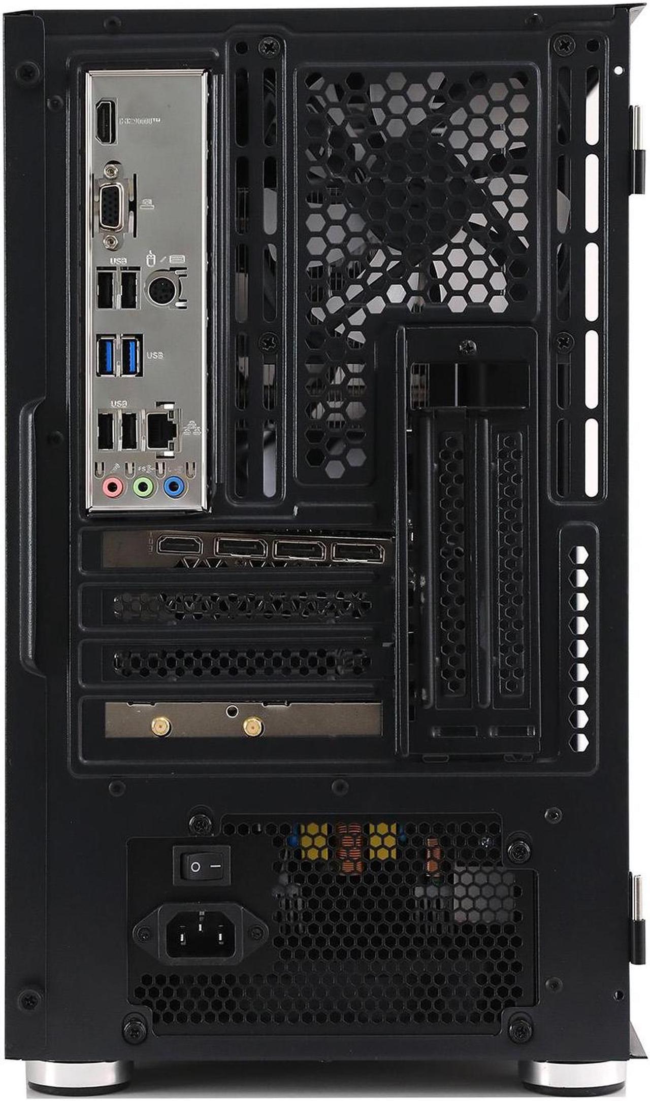 Alt view image 8 of 7 - MXZ Gaming PC Computer Intel Core i5 13400F 3.6GHz,  GeForce RTX 4060, 8GB*2(16GB) DDR4, NVME 500G, 5RGB Fans, Windows 11 Pro Ready to use, Gamer Desktop Computer (I5 13400F| RTX 4060))