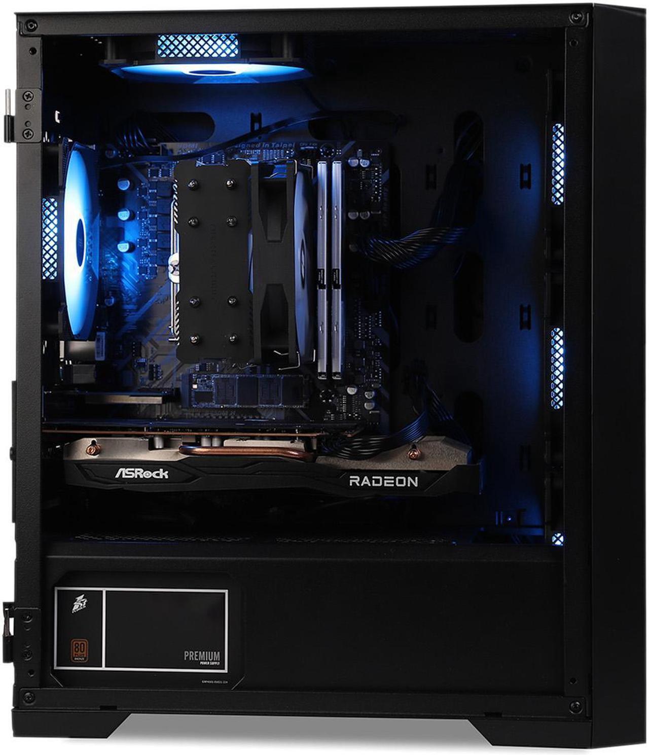 Alt view image 7 of 7 - MXZ Gaming PC Computer AMD Ryzen 7 5700X3D,GeForce  RTX 4060 ,16GB(8G*2) DDR4 3200,NVME 1 T SSD, 6RGB Fans, WIFI & Win 11 Pro Ready, Gamer Desktop Computer (R7 5700X3D| RTX 4060)
