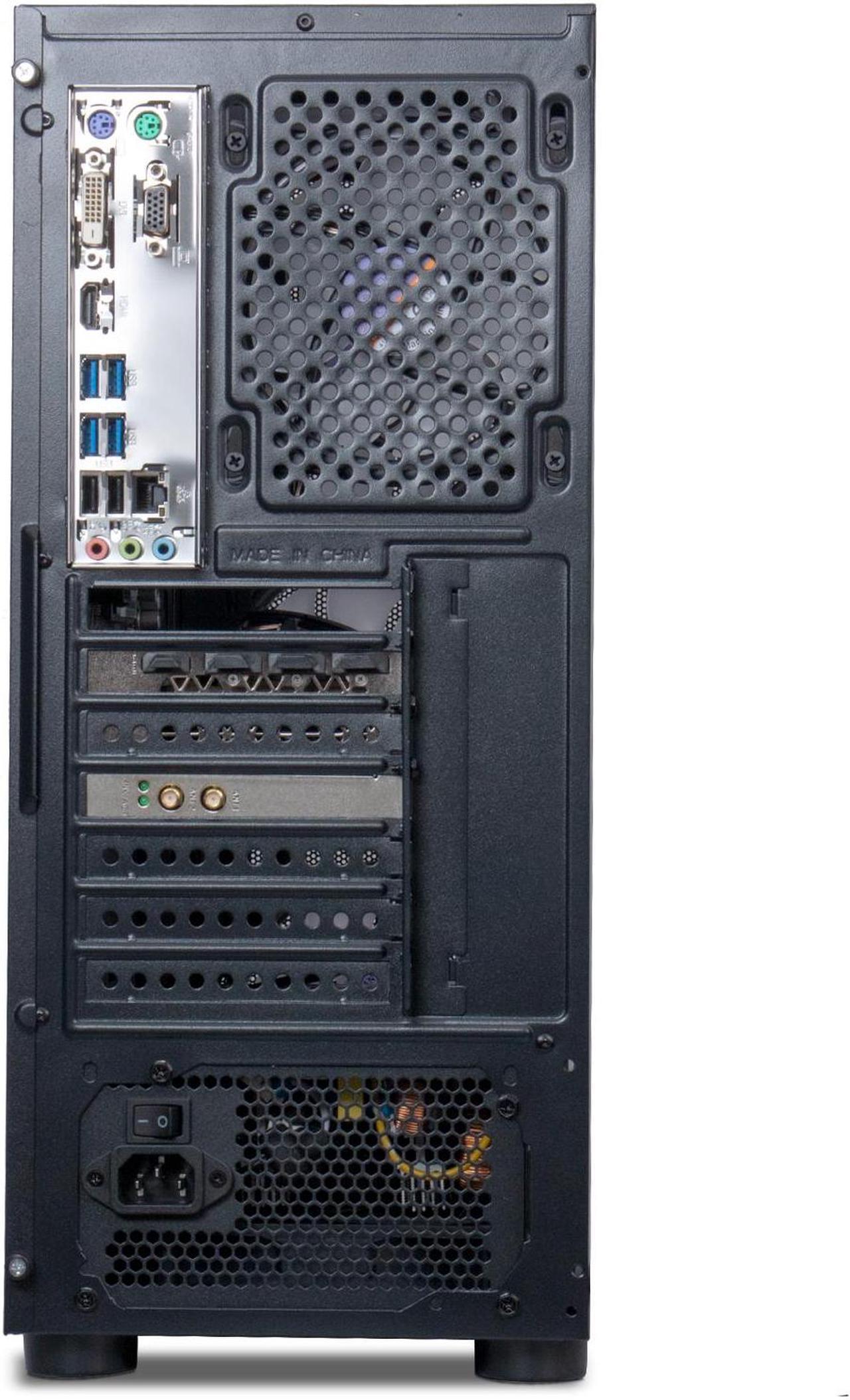 Alt view image 6 of 7 - MXZ Gaming PC Computer , AMD Ryzen 5 3500X ,RX 6500XT,8GB DDR4, NVME M2 500GB, 5 RGB Fans, Windows 11 Pro Ready to Use, Gamer Desktop Computer (R5 3500X| RX6500XT)