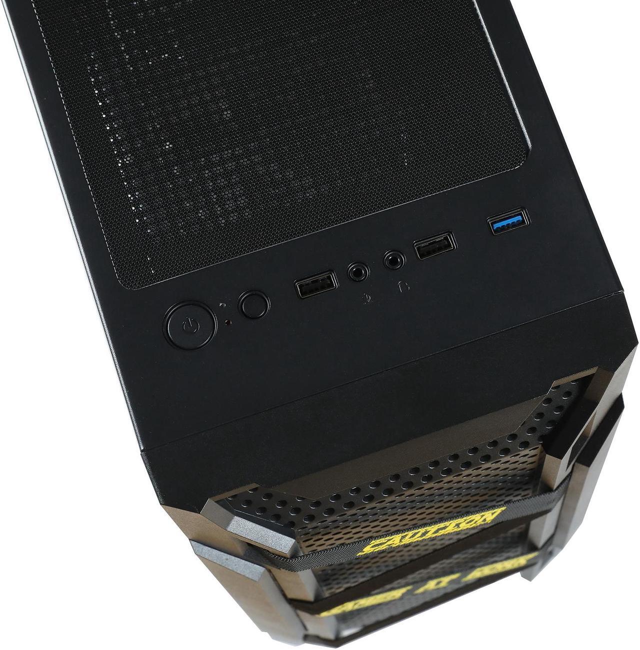 Alt view image 3 of 7 - MXZ Gaming PC Computer Intel Core i5 9400F, RX 5600XT, 8GB DDR4, NVME M2 500GB, 5 RGB Fans, Windows 11 Pro Ready to Use, Gamer Desktop Computer (I5 9400F| RX 5600XT)