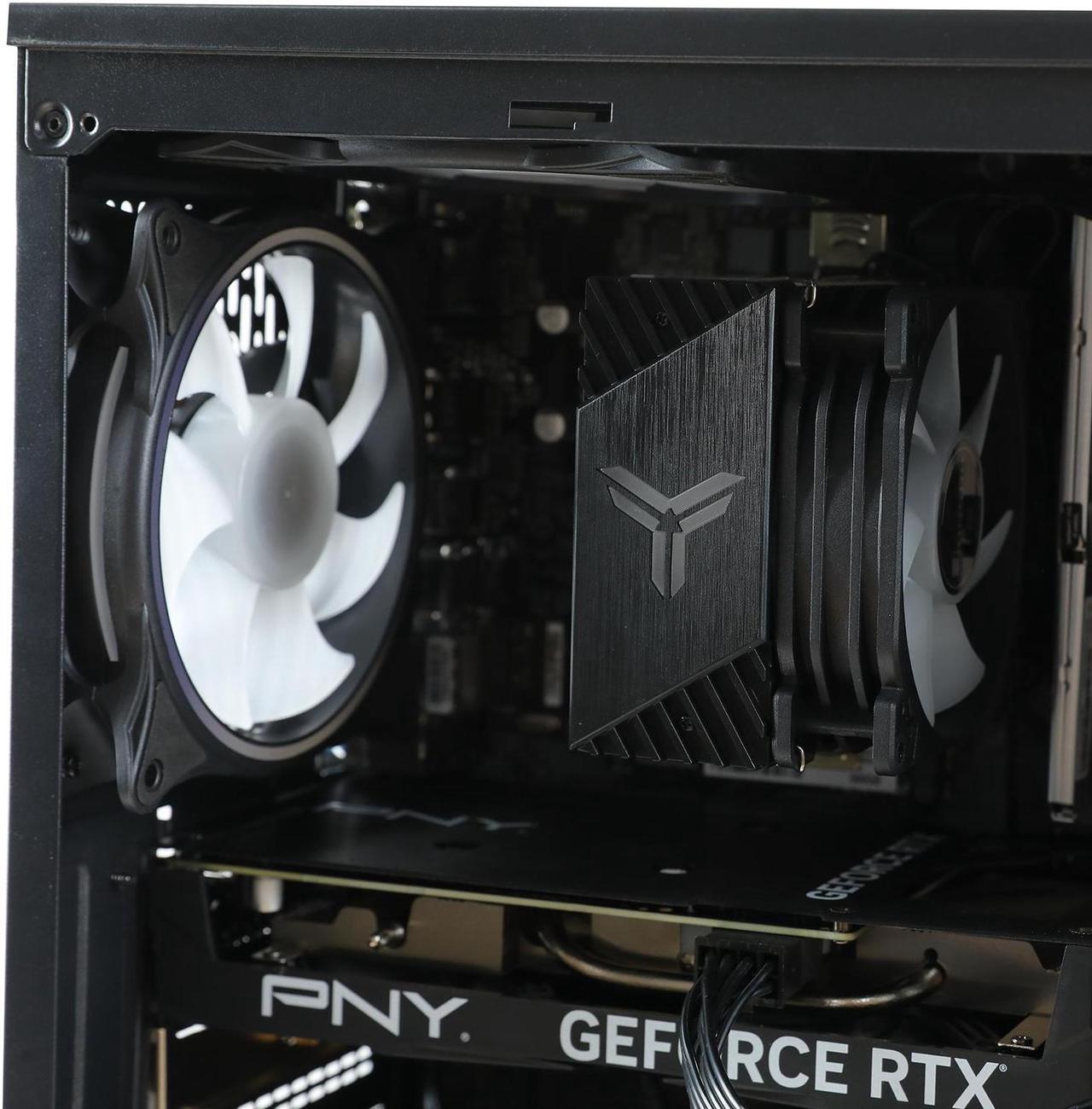 Alt view image 6 of 7 - MXZ Gaming PC Computer Intel Core i5 9400F, RX 5600XT, 8GB DDR4, NVME M2 500GB, 5 RGB Fans, Windows 11 Pro Ready to Use, Gamer Desktop Computer (I5 9400F| RX 5600XT)