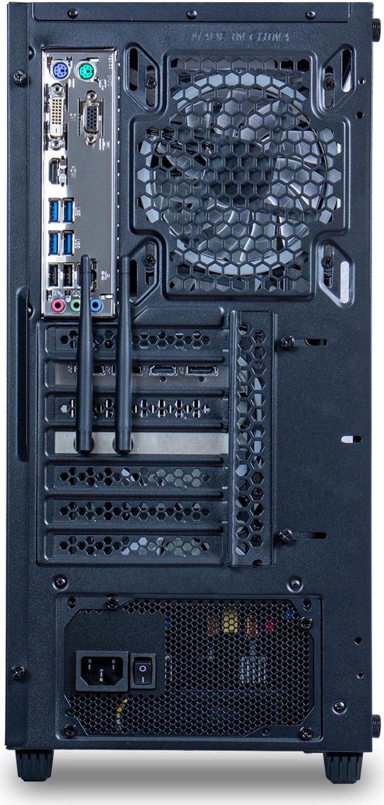 Alt view image 5 of 7 - MXZ Gaming PC Desktop Computer, AMD Ryzen 5 4500 3.6GHz, GTX1660S,16GB(8G*2) DDR4, NVME 500GB SSD, 6RGB Fans, Win 11 Pro Ready, Gamer Desktop Computer(R5 4500|GTX1660S)