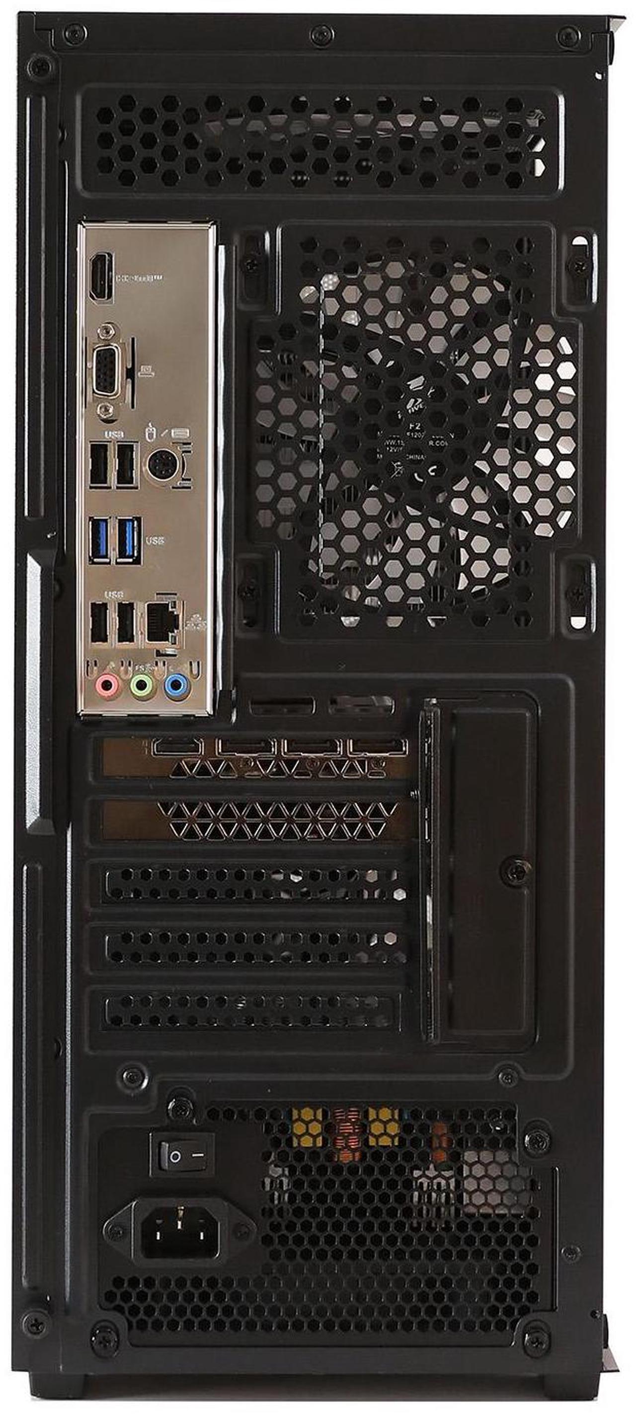 Alt view image 4 of 7 - MXZ Gaming PC Computer 10th Gen I5 10400F 4.4GHz, GTX1660S 6GB, H510, 8GB DDR4, NVME M2 500G, 6RGB Fans,Windows 10 Pro Ready to use, Gamer Desktop Computer(I5 10400F/GTX 1660S)