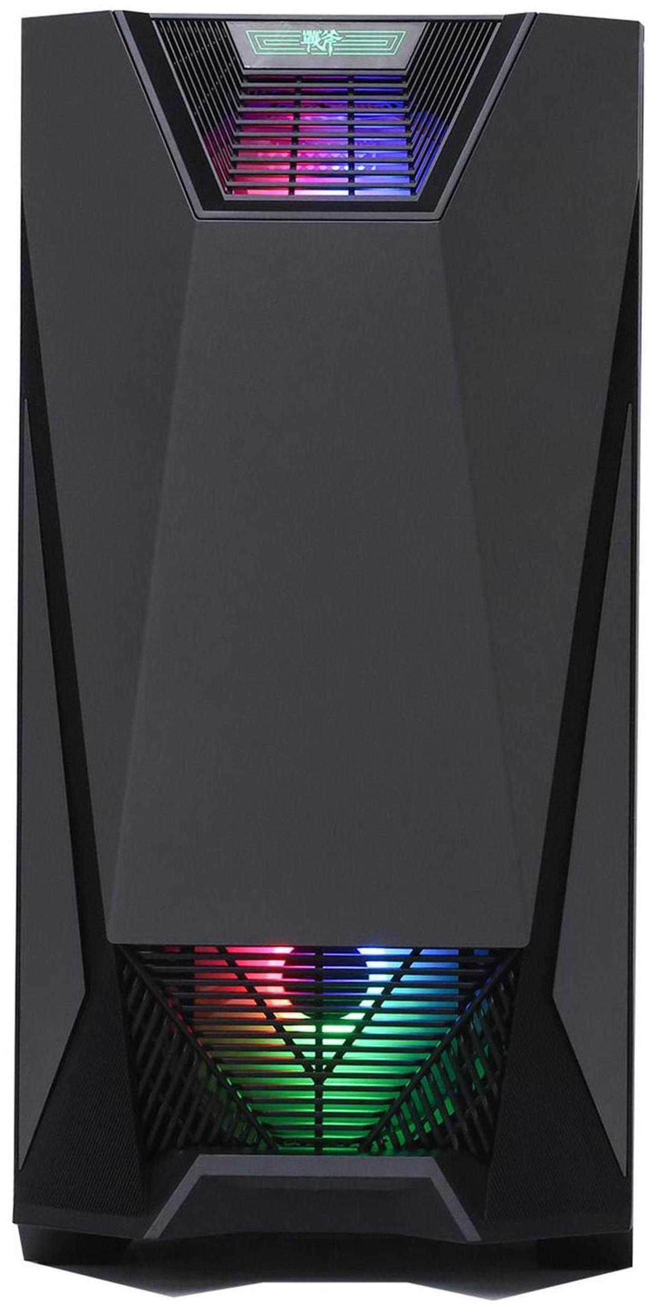 Alt view image 4 of 7 - MXZ High Performance Gaming PC, AMD Ryzen 5 9600X,GeForce RTX 4070, B650,16GB DDR5,1TB NVME, 5 RGB Fans, Windows 11 Pro Ready to use (R5 9600X| RTX 4070)
