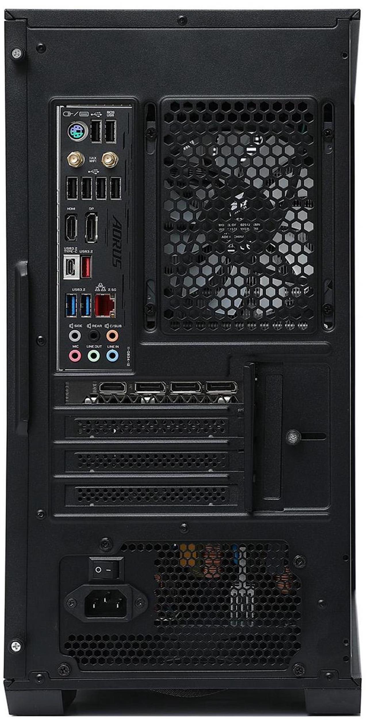 Alt view image 7 of 7 - MXZ High Performance Gaming PC, AMD Ryzen 5 9600X,GeForce RTX 4070, B650,16GB DDR5,1TB NVME, 5 RGB Fans, Windows 11 Pro Ready to use (R5 9600X| RTX 4070)