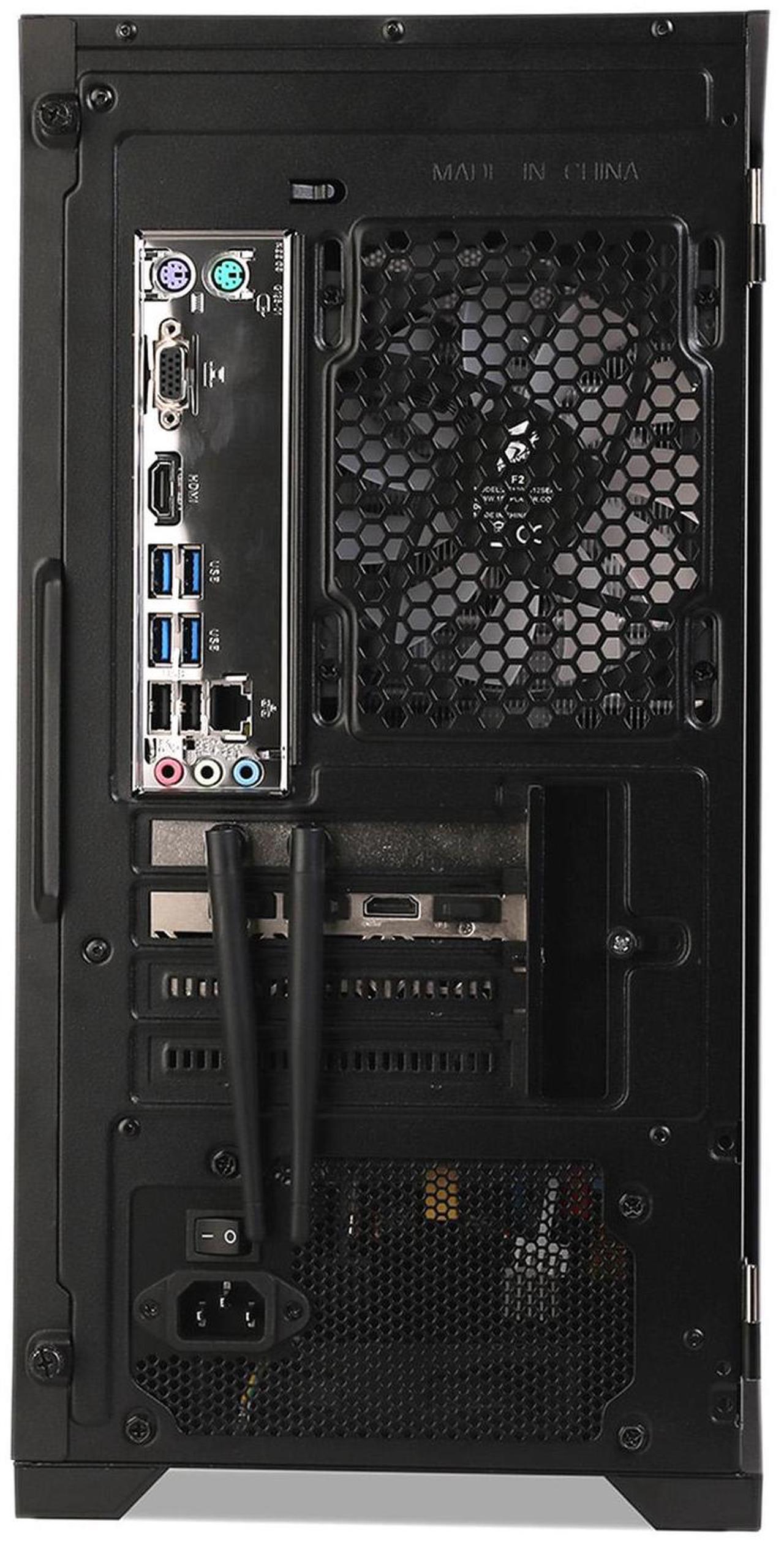 Alt view image 5 of 7 - MXZ Gaming PC ,AMD Ryzen 7 9700X , GeForce RTX 4070 ,16GB DDR5 6000MHz, NVME M2 1 T, 6RGB Fans,Windows 11 Pro Ready to use, Gamer Desktop Computer(R7 9700X| RTX 4070)