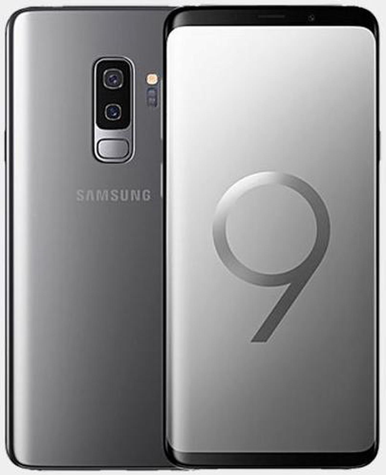 Alt view image 7 of 10 - Samsung Galaxy S9+ G9650 64GB Single SIM Unlocked GSM 4G LTE Phone w/ 12 MP Camera - Titanium Gray (International Version)