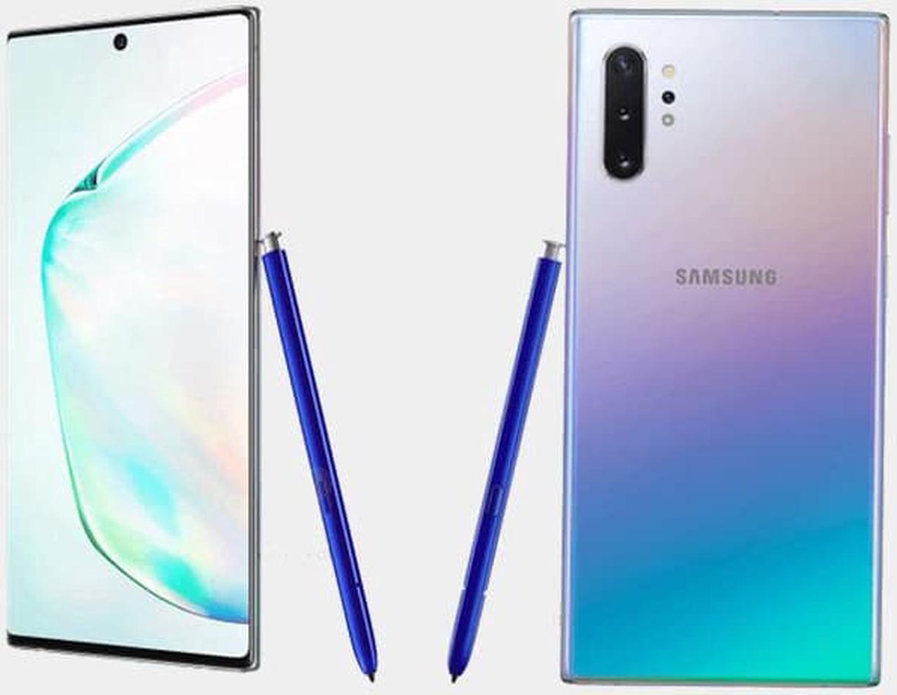 Alt view image 10 of 10 - Samsung Galaxy Note 10 Plus 4G Dual-SIM SM-N975F/DS 256GB (GSM Only, No CDMA) Factory Unlocked 4G/LTE Smartphone - Aura Glow