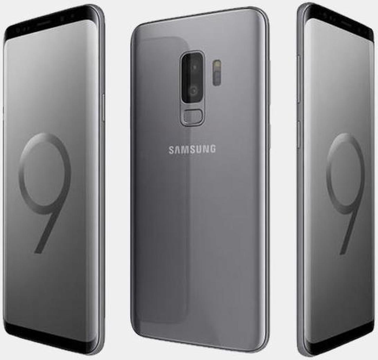 Alt view image 6 of 10 - Samsung Galaxy S9+ G9650 64GB Single SIM Unlocked GSM 4G LTE Phone w/ 12 MP Camera - Titanium Gray (International Version)