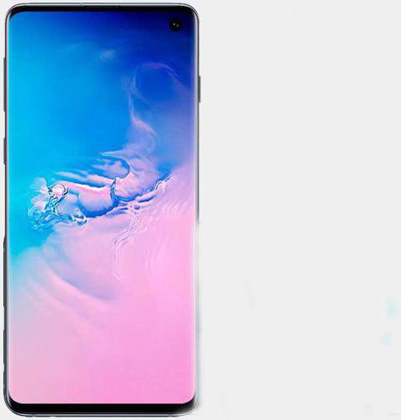 Alt view image 7 of 20 - Samsung Galaxy S10 128GB / 8GB RAM SM-G973F Hybrid/Dual-SIM (No CDMA, GSM only) Factory Unlocked 4G/LTE Smartphone - Prism Blue