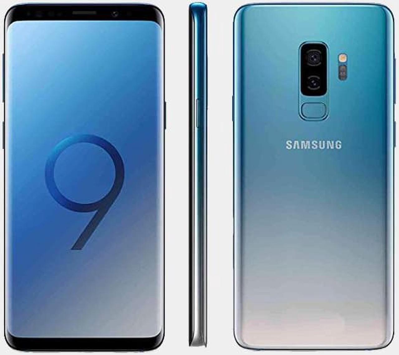 Alt view image 10 of 13 - Samsung Galaxy S9+ Plus (6.2", Single SIM) 128GB SM-G965F/ds Factory Unlocked 4G Dual SIM Smart Phone (coral blue) - International Model