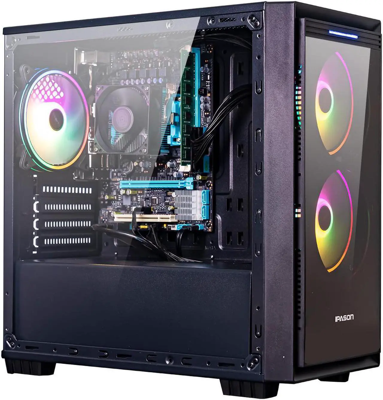 Main image of IPASON - Gaming Desktop - AMD Ryzen 3 3250U 2.6GHz up to 3.5GHz - 512GB SSD - 8GB 2400MHz - Windows 10
