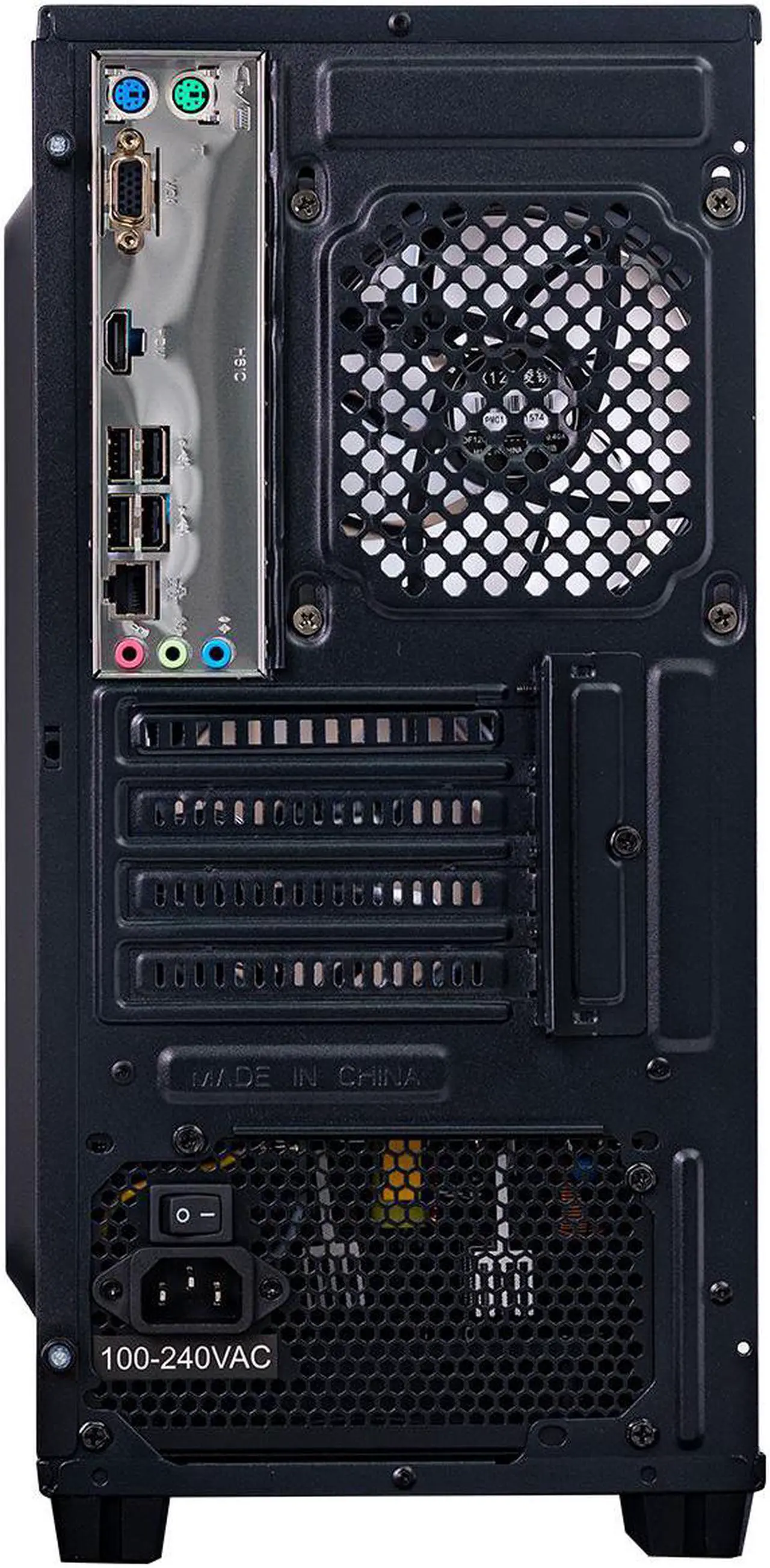 Alt view image 5 of 5 - IPASON - Gaming Desktop - AMD Ryzen 3 3250U 2.6GHz up to 3.5GHz - 512GB SSD - 8GB 2400MHz - Windows 10