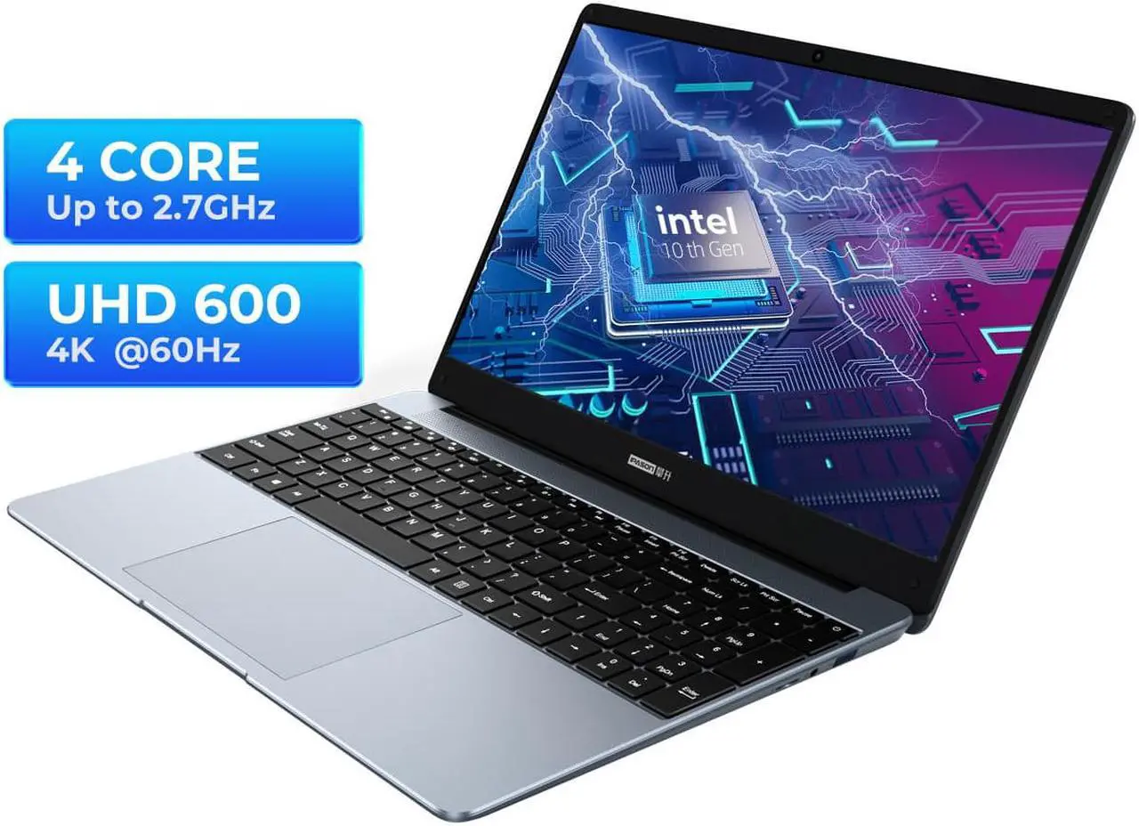 Alt view image 7 of 7 - IPASON Maxbook - P1X IPS 15.6" Laptop FHD Intel J4125 4 Core up to 2.7GHz 12GB DDR4 RAM 256GB SSD Windows 10 pro Notebook Computer Ultra Thin and Light Notebook Business Office Student Ultrabook