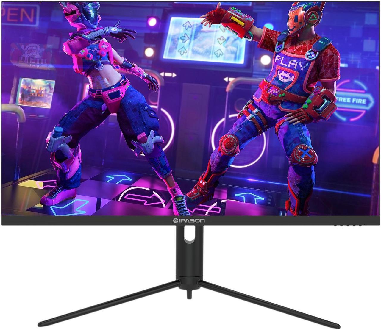 Alt view image 2 of 6 - IPASON F3232U-M 31.5-inch Adjustable&Wall-mounted Gaming Monitor FreeSync Premium, 3840*2160(4K)Resolution 100% sRGB, 60Hz Refresh Rate, FreeSync Supported