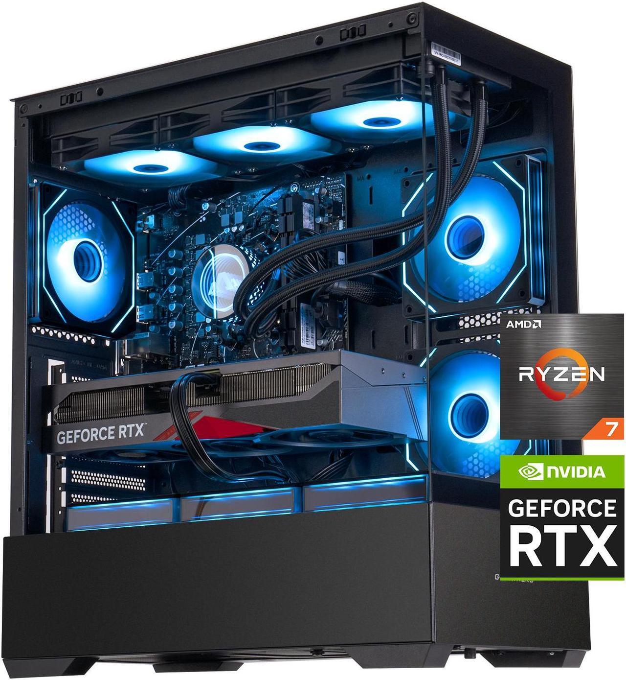 Main image of IPASON   Gaming Desktop, Ryzen 7 9700X, NVIDIA RTX5070 12GB,32GB DDR5 RAM, 1TB M.2 NVMe,Windows 11 home,WIFI,360MM Liquid Cooler,  ARGB Fans, AI Ready,850W Gold PSU, Prebuilt Gaming Pc
