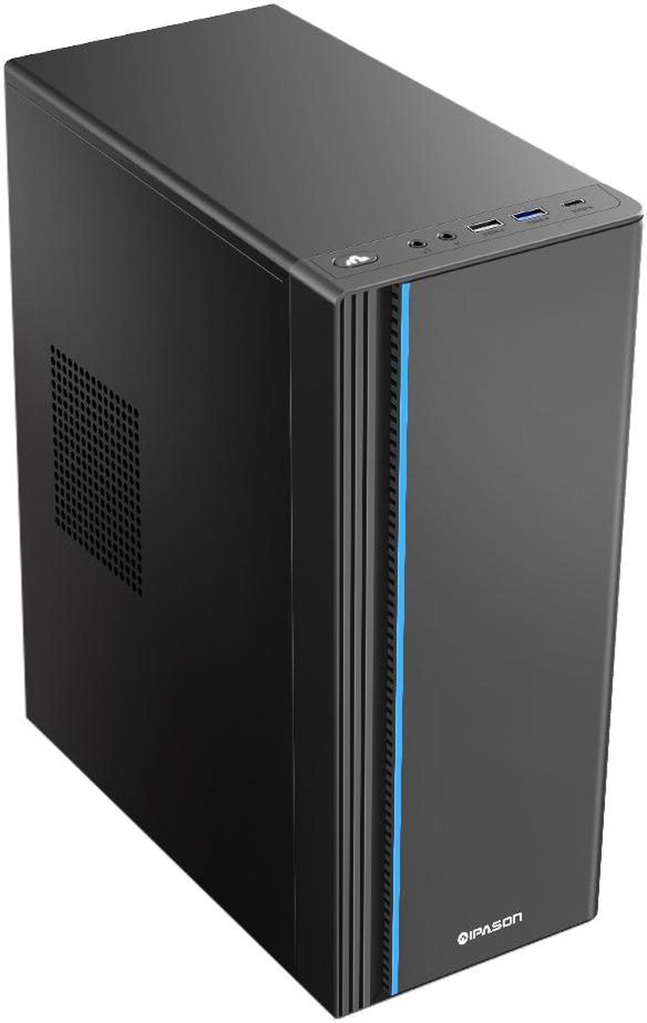 Alt view image 3 of 7 - IPASON - Gaming Desktop - intel I5 12450H( 8 Core UP TO 4.4GHz) - - 1TB M.2 NVMe - 16GB DDR4 3200MHz -350w- Windows 11 home - Gaming PC