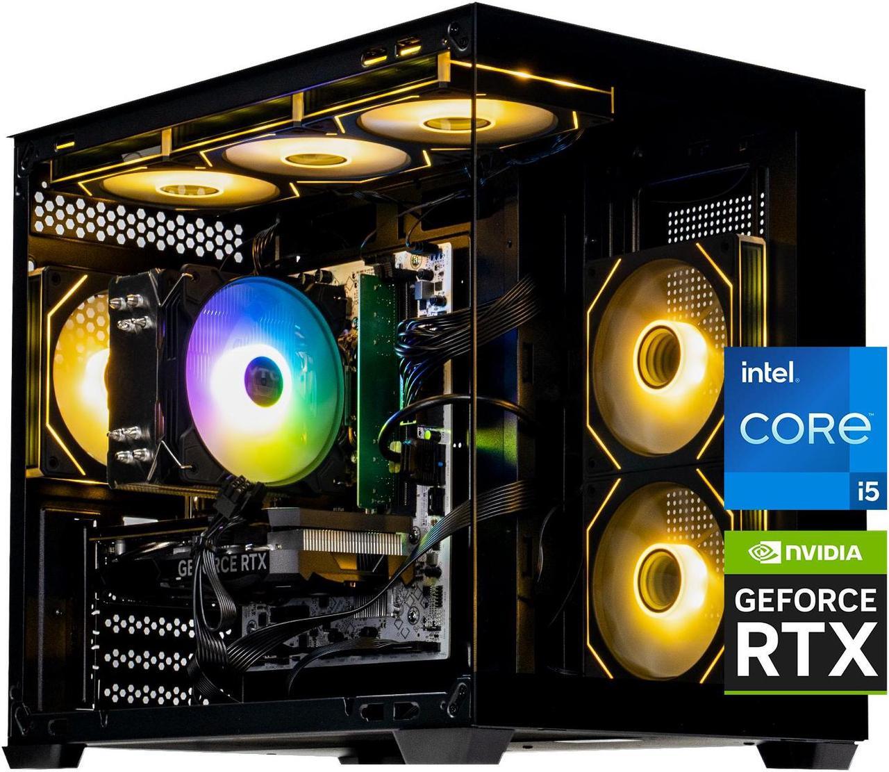 Main image of IPASON   Gaming Desktop, Intel i5 12400F, NVIDIA RTX 4060 8GB,16GB DDR4 RAM, 1TB M.2 NVMe SSD, Windows 11 home,WIFI, Air Cooler,  RGB Fans ,Pc for GamingDesignOffice, Prebuilt Gaming Pc