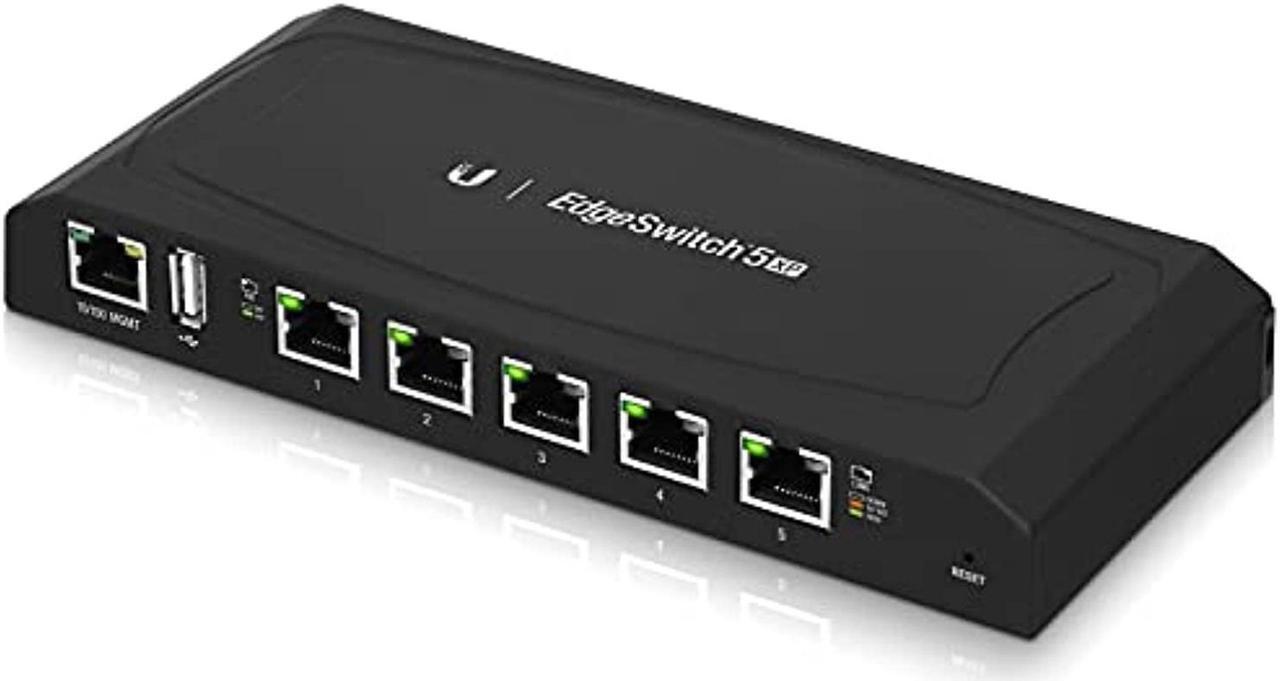 Alt view image 17 of 20 - Ubiquiti EdgeSwitch XP 5 Gigabit 24V PoE Ethernet Switch - ES-5XP
