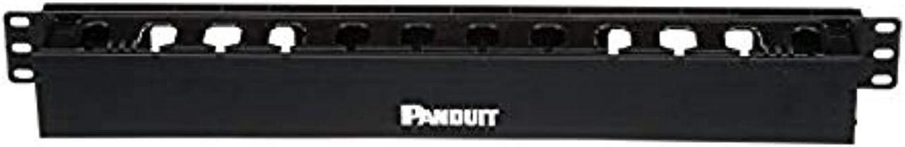Alt view image 3 of 6 - Panduit WMPLFSE PANDUIT PatchLink Horizontal Cable Manager - Cable Manager - Black - 1U Rack Height - 19" Panel Width