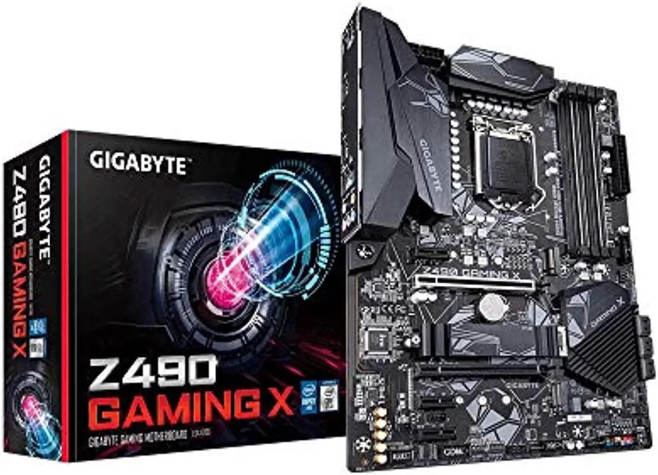 Alt view image 9 of 9 - Gigabyte Ultra Durable Z490 GAMING X LGA-1200 DDR4 ATX Desktop Motherboard