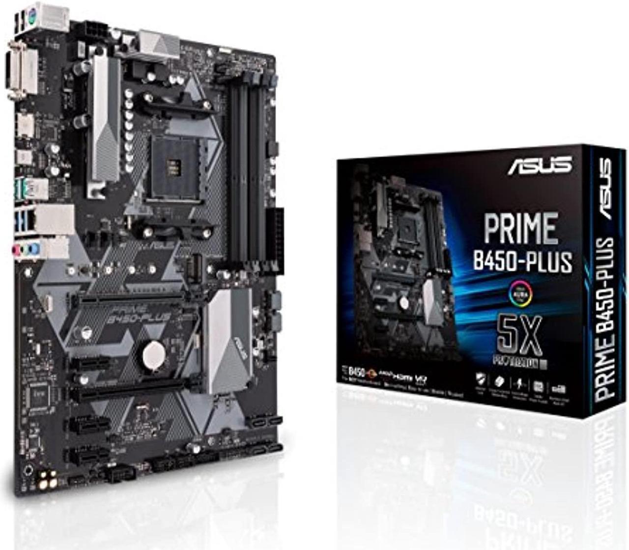 asus prime b450-plus amd b450 socket am4 atx