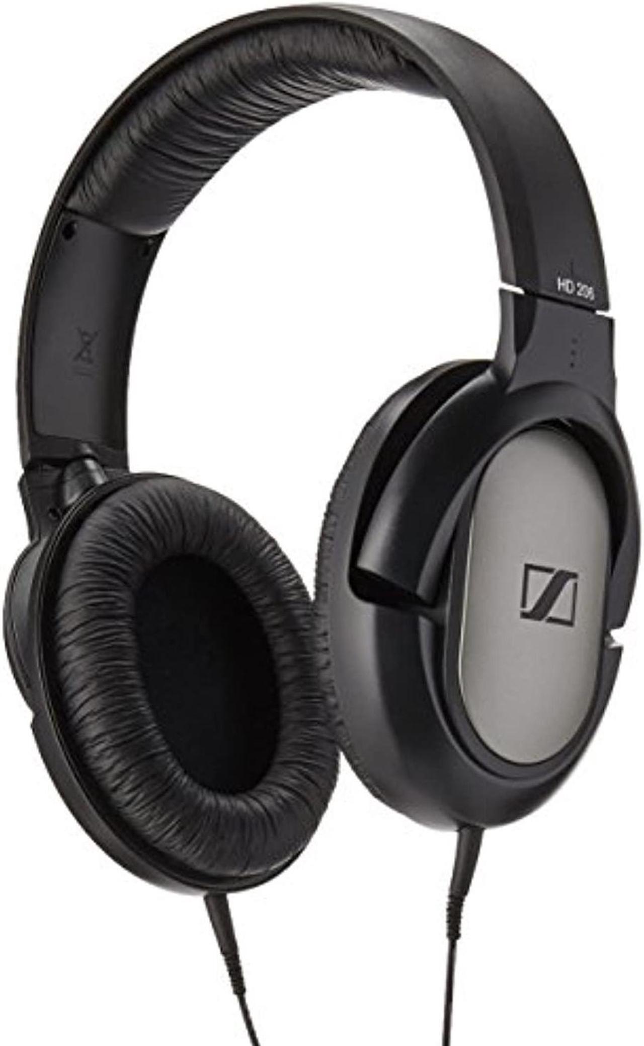 Alt view image 2 of 2 - Sennheiser HD 206 Lightweight Closed_back Over_ear Headphones