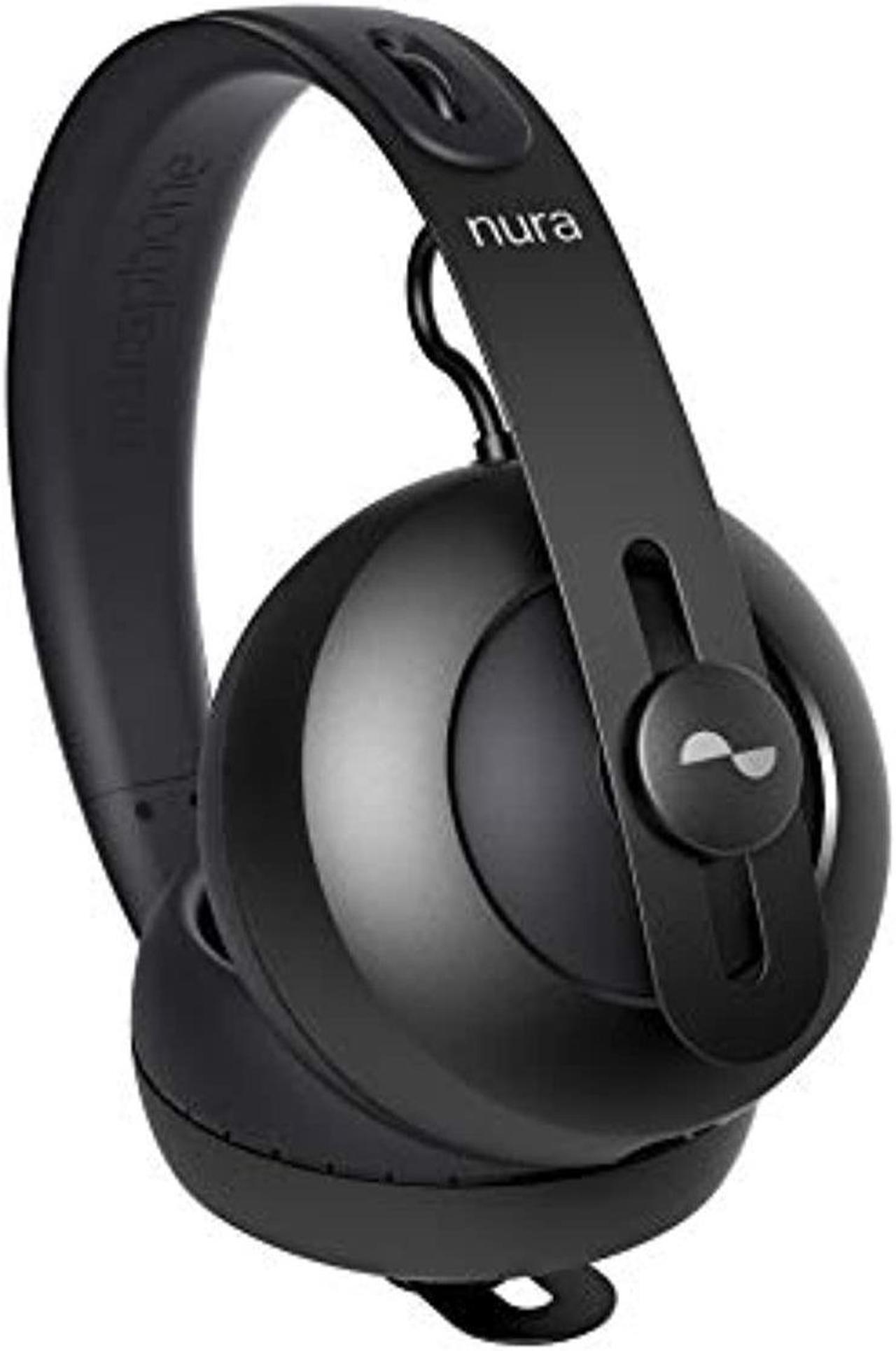 Main image of Nura - Nuraphone 100B ANC Wireless Bluetooth Over Ear Headphones with Earbuds-Black