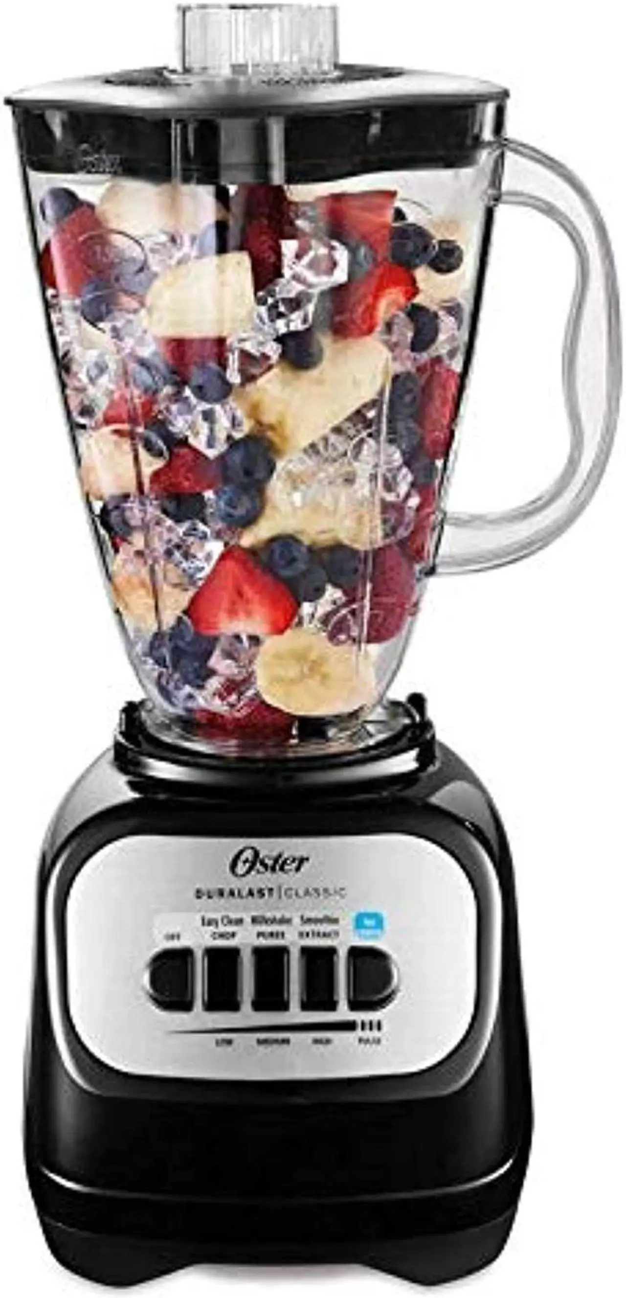 Main image of oster classic series 5-speed blender - black blstcp-b00