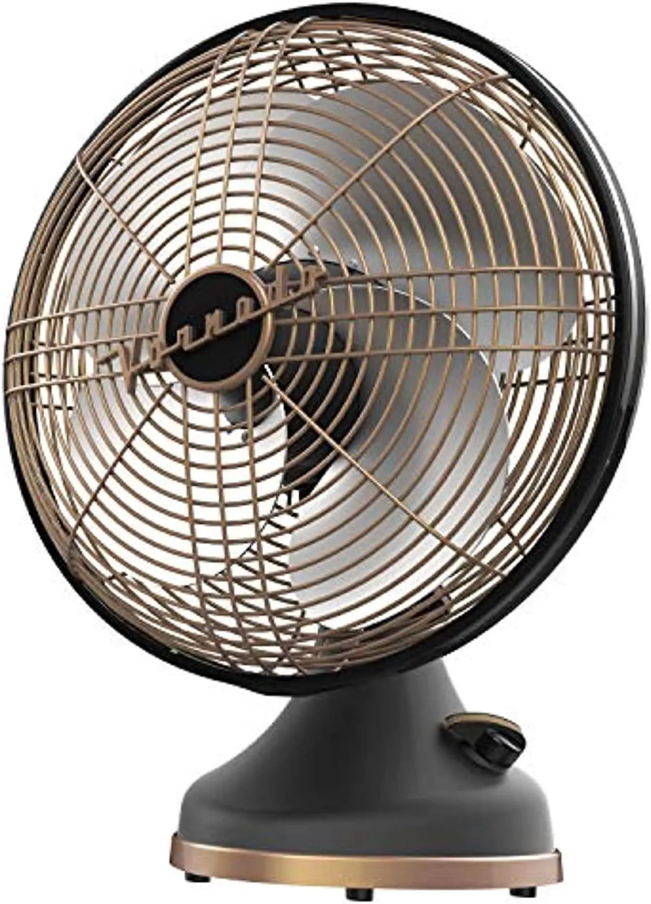 Alt view image 5 of 5 - Vornado SILVERSWANGC Silver Swan Alchemy Table Top Oscillating Fan - Gunmetal