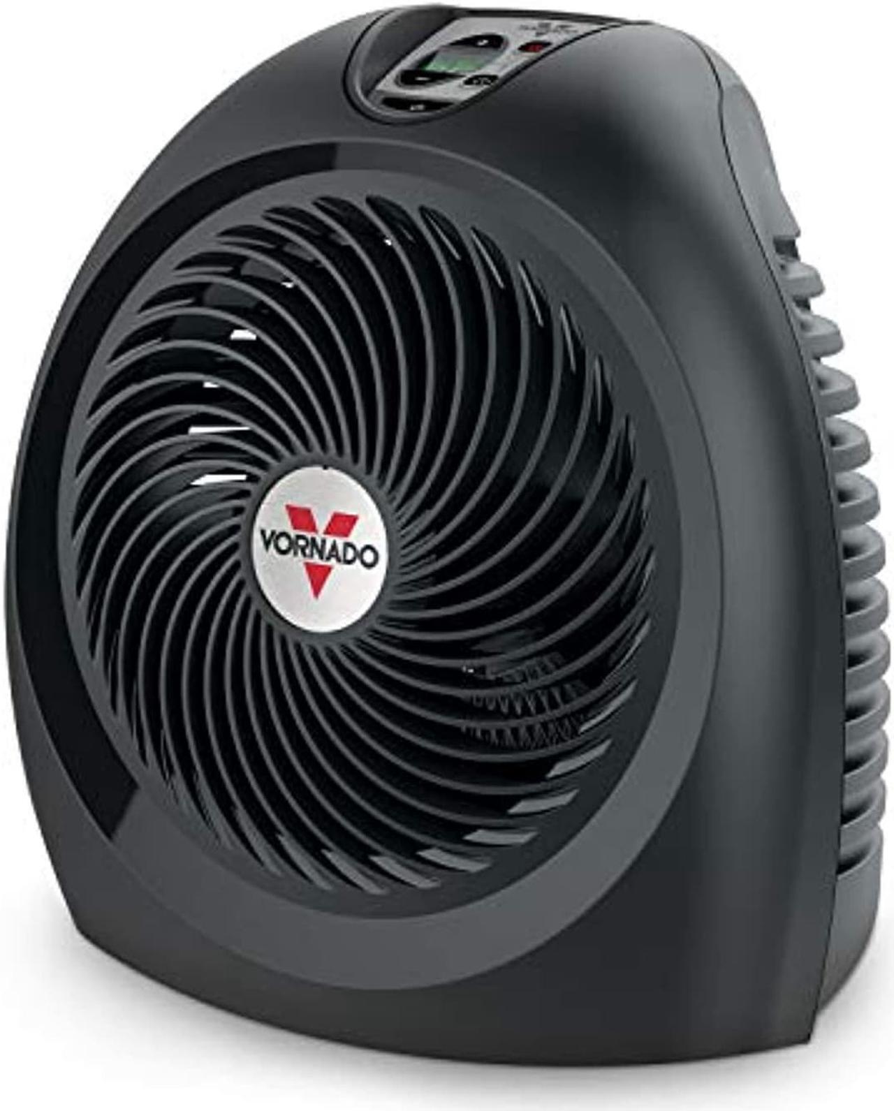 Alt view image 5 of 5 - Vornado AVH2ADVANCED Black Advanced Whole Room Heater with Auto Climate