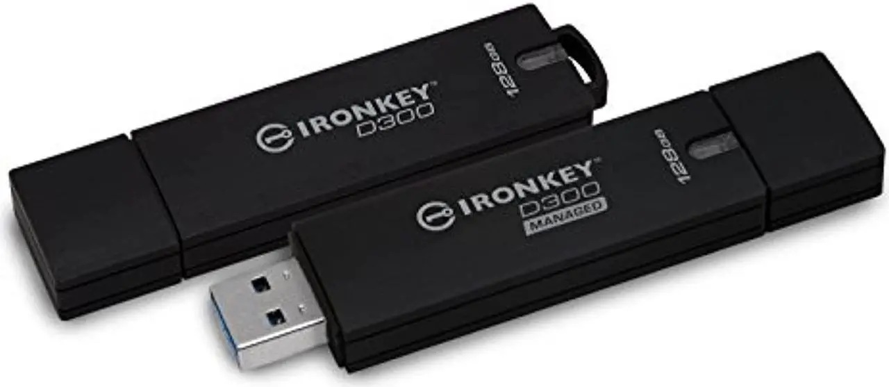 Alt view image 11 of 11 - Kingston IKD300M/128GB Ironkey D300 Managed - Usb Flash Drive - Encrypted - 128 Gb - Usb 3.0 - Fips 140-2 Level 3